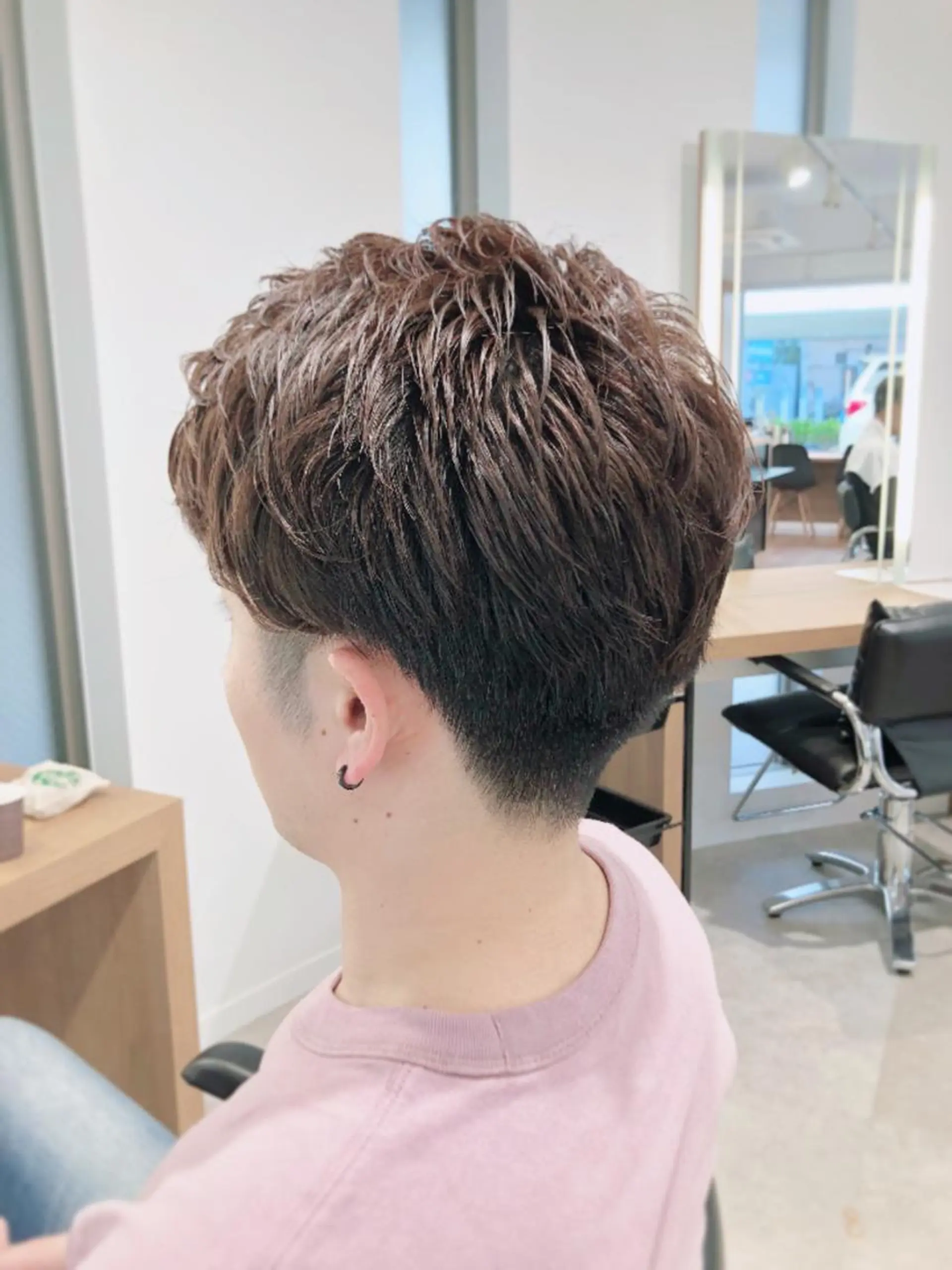 カラー パーマ メンズ ウメダ マサトのヘアスタイル