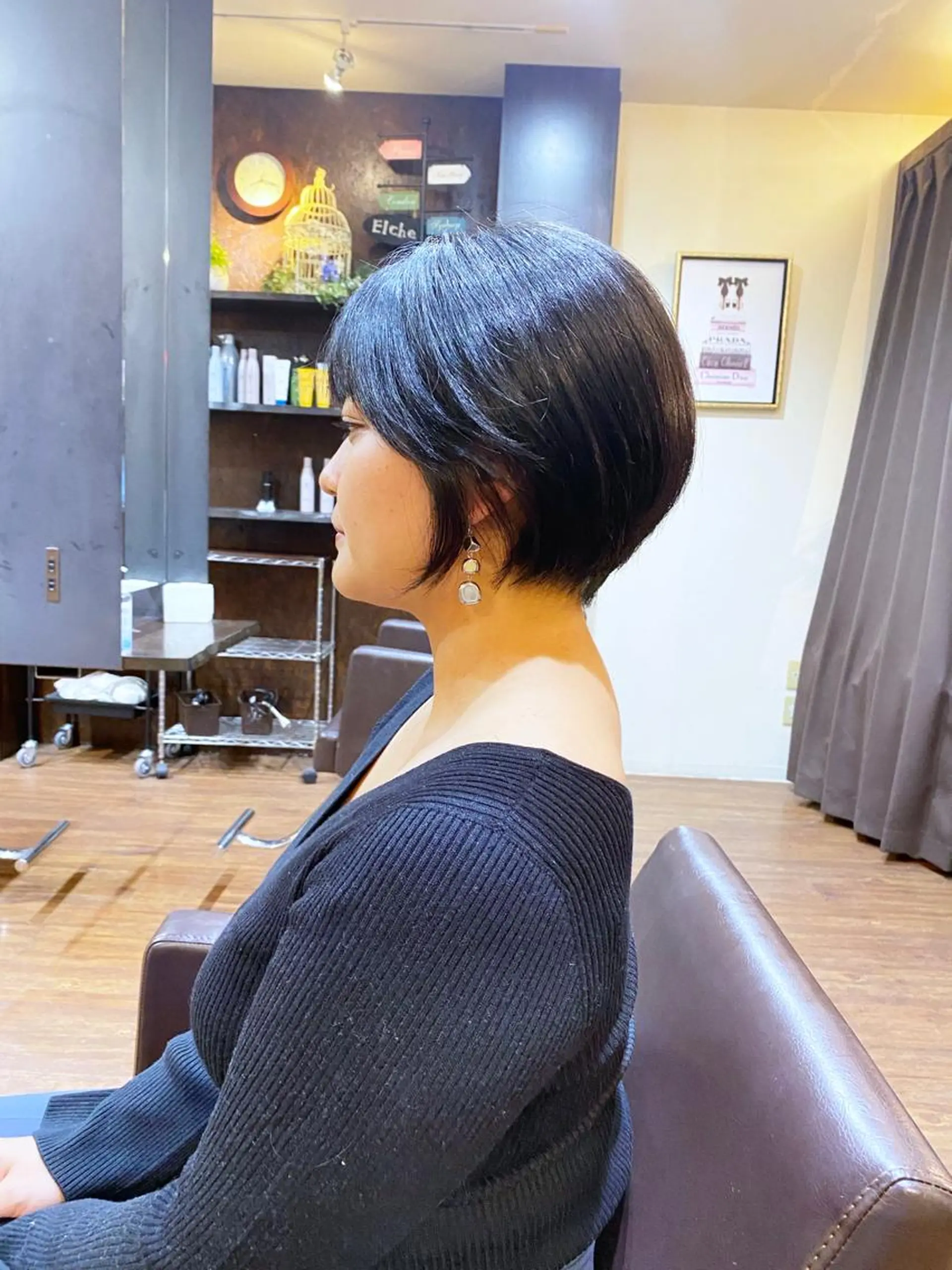 ショート 丸みショート ショートヘア カット SALON LUMINOUS所属・三瓶 智広のヘアスタイル