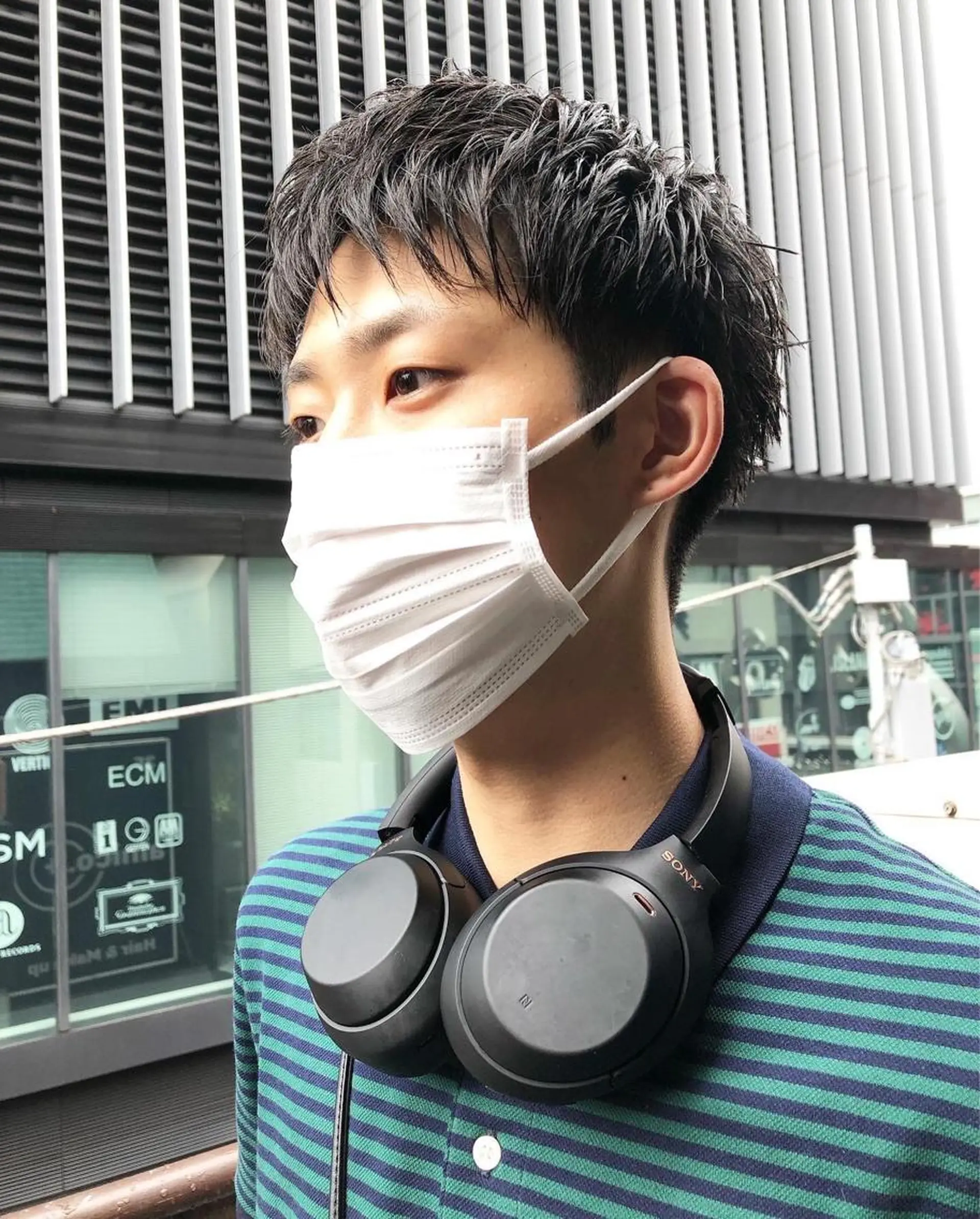 ヘアアレンジ メンズ マッシュ カット トリートメント ヘアセット ainico+所属・メンズ特化✂️栗原 侑也のヘアスタイル