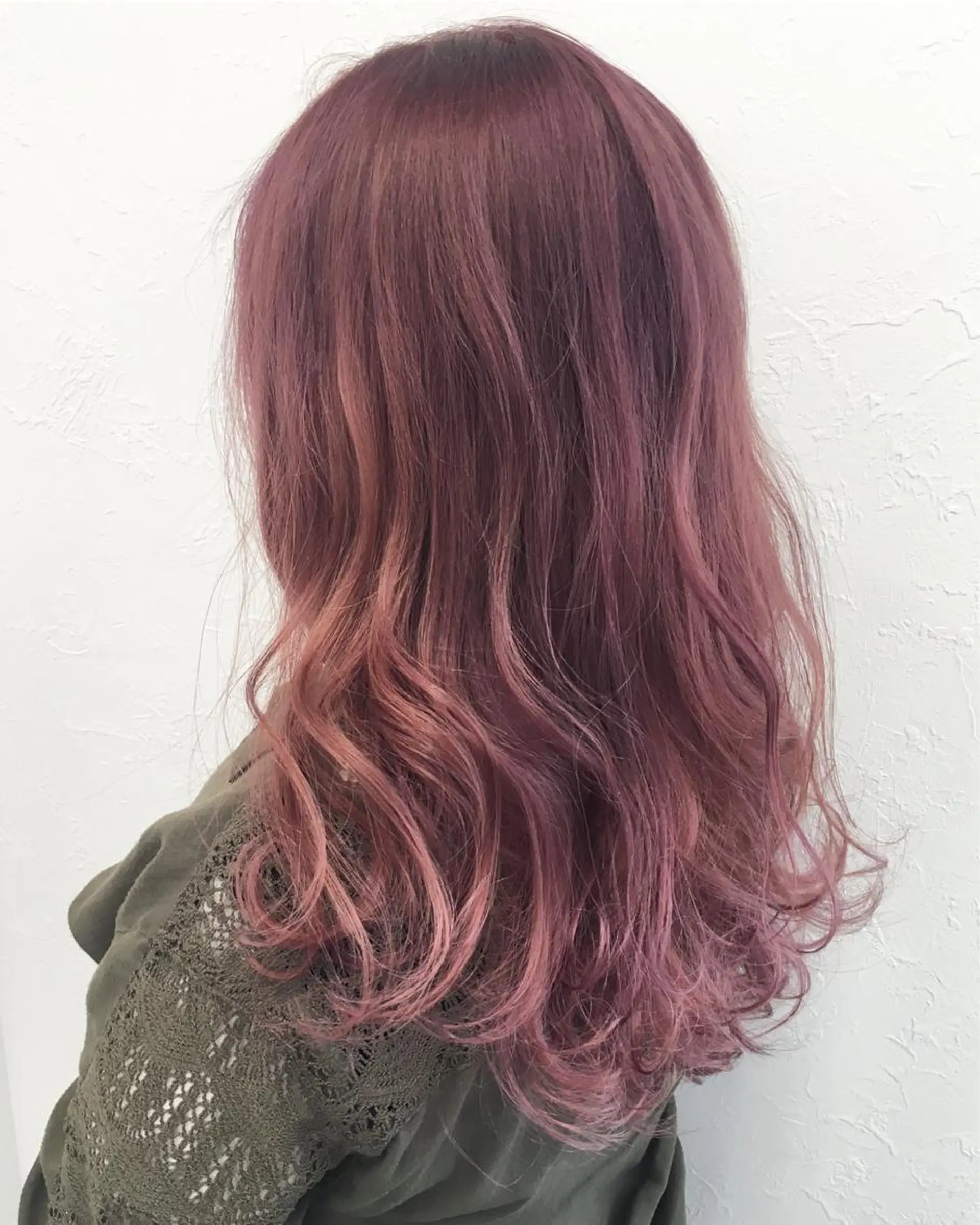 ロング カラー ピンクカラー ヘアカラー 2nd所属・🤍2nd🤍田所 美希のヘアスタイル