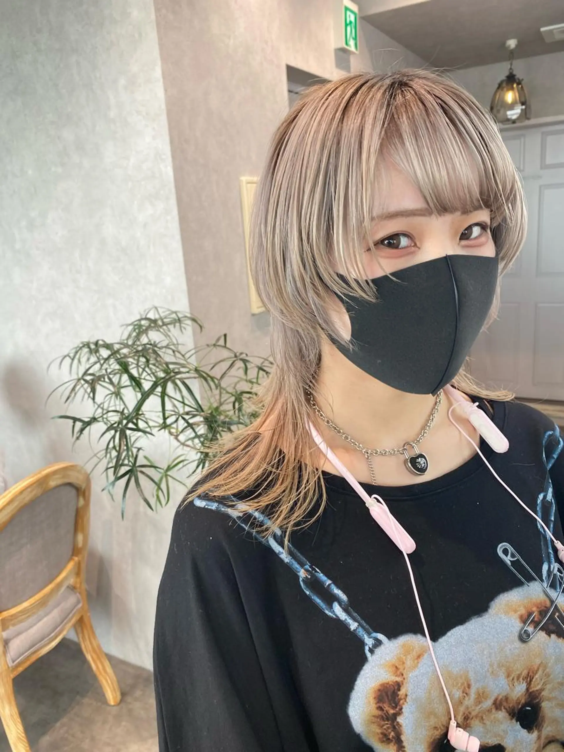 ロング カラー ヘアアレンジ XENA表参道 MIKUのヘアスタイル