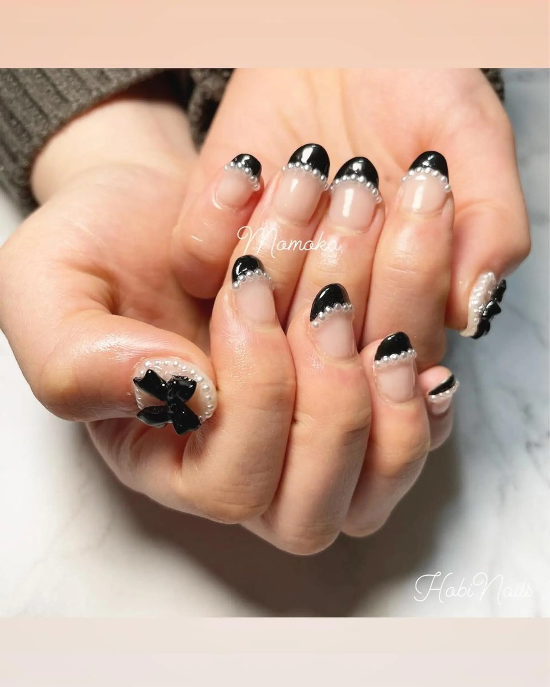 ネイル フレンチネイル momoka_nails所属・Momo nailsalonのネイルデザイン