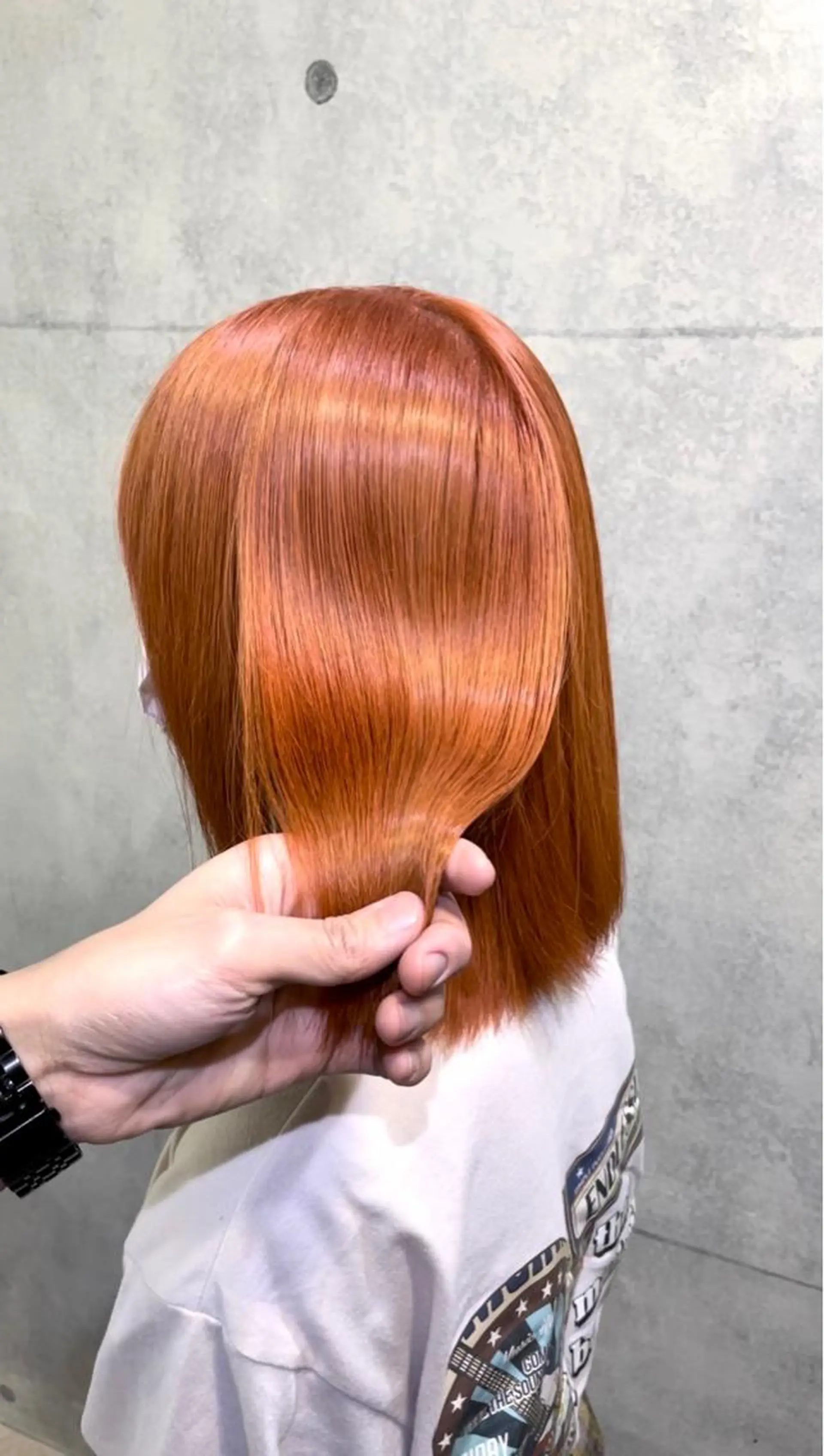 ミディアム 髪質改善/ブリーチ /長山遼太郎のヘアスタイル