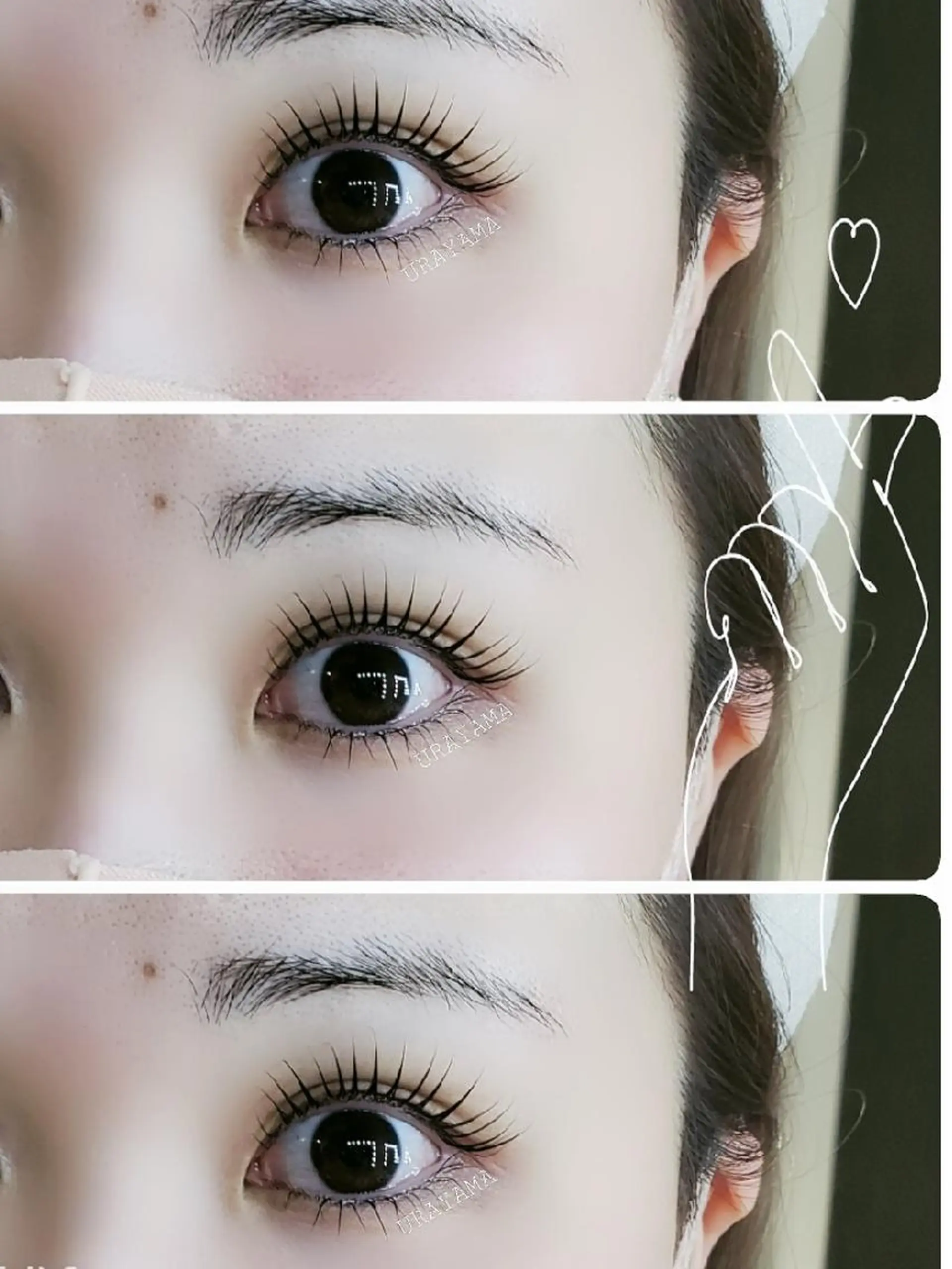 マツエク・マツパ マツパ salonde emma.のマツエク・マツパデザイン