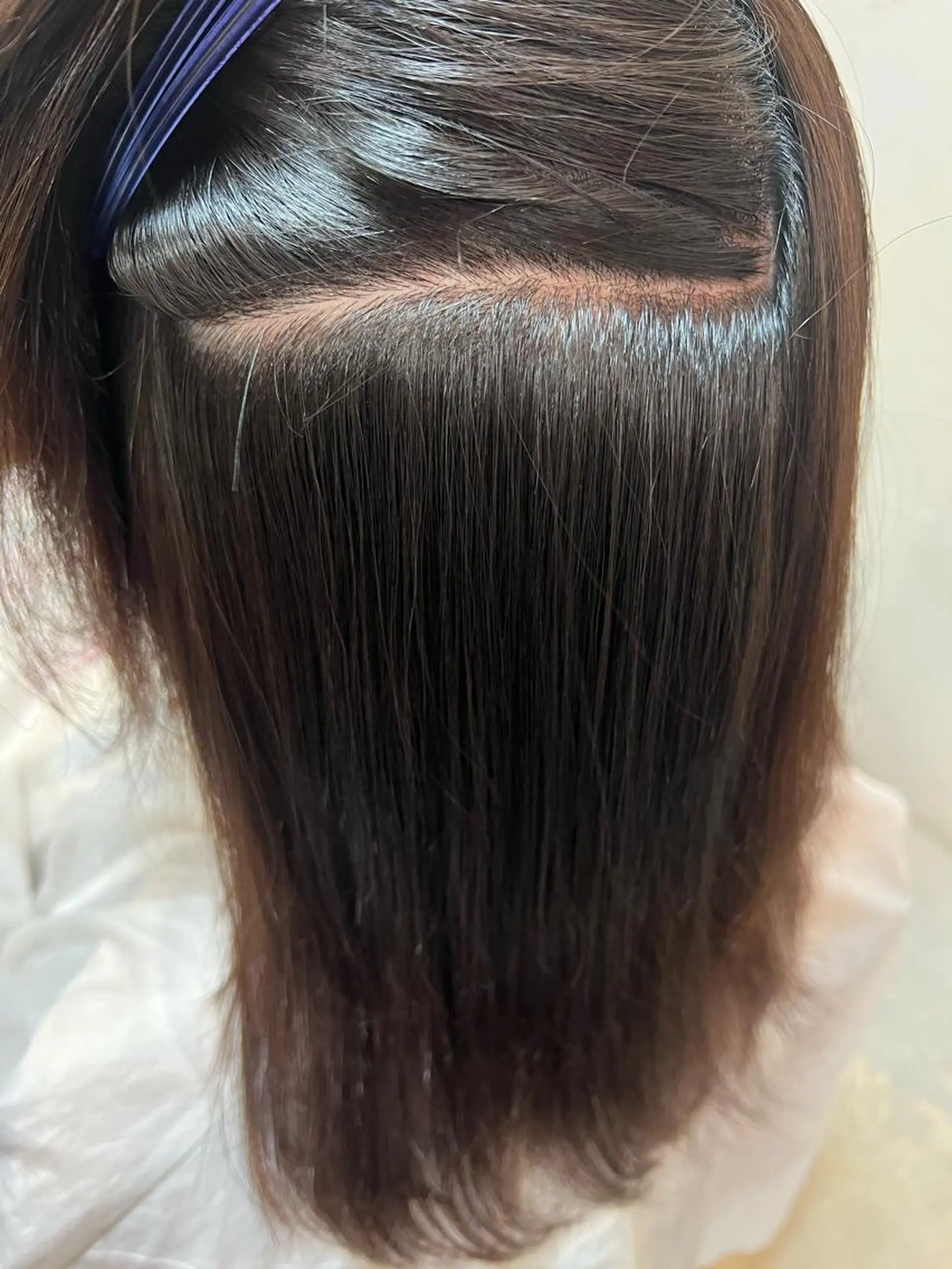 セミロング セミロングパーマ belle   表参道　terrace所属・抜きっぱなしブロンド /ハイトーン/カナタのヘアスタイル