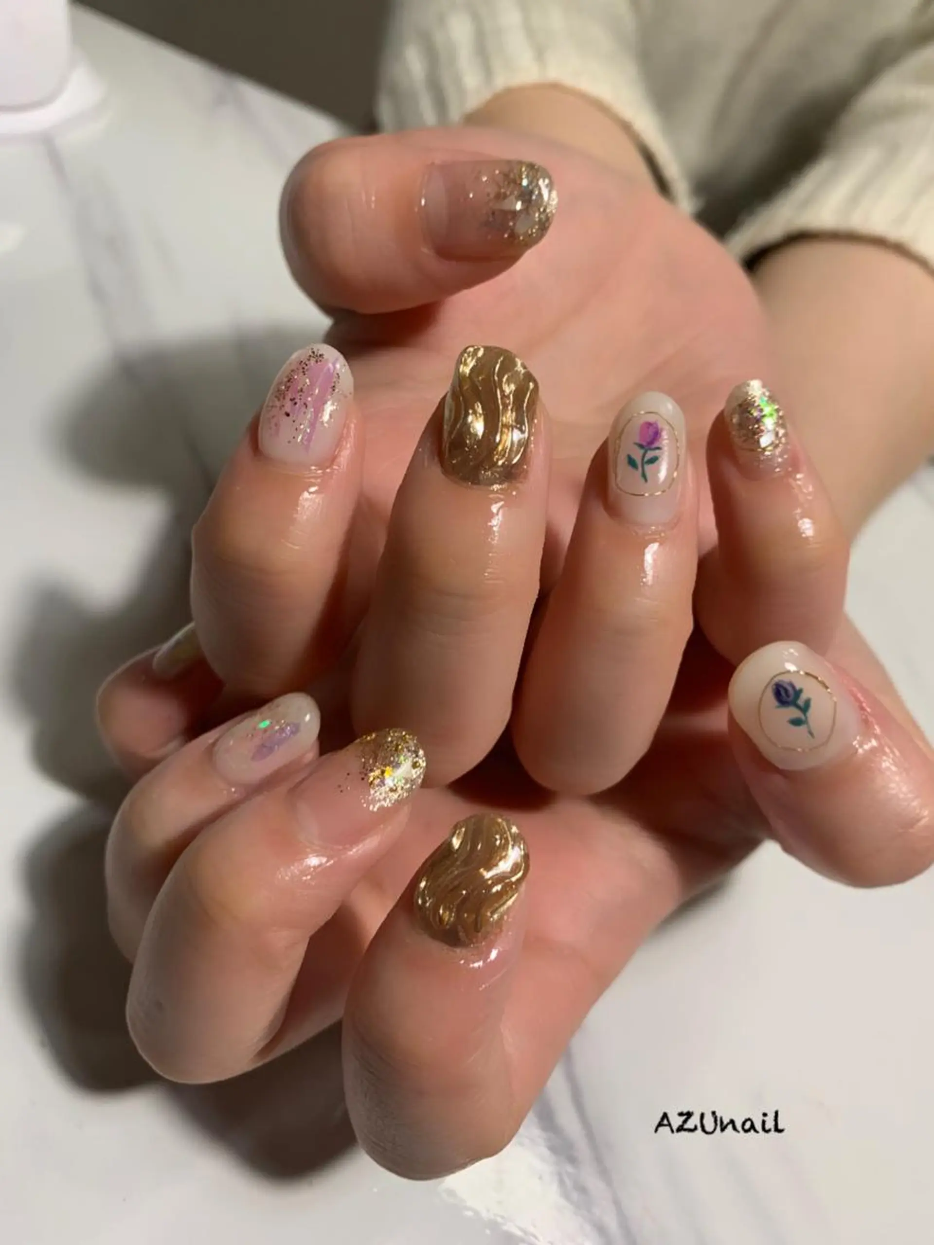 ネイル AZU nailのネイルデザイン