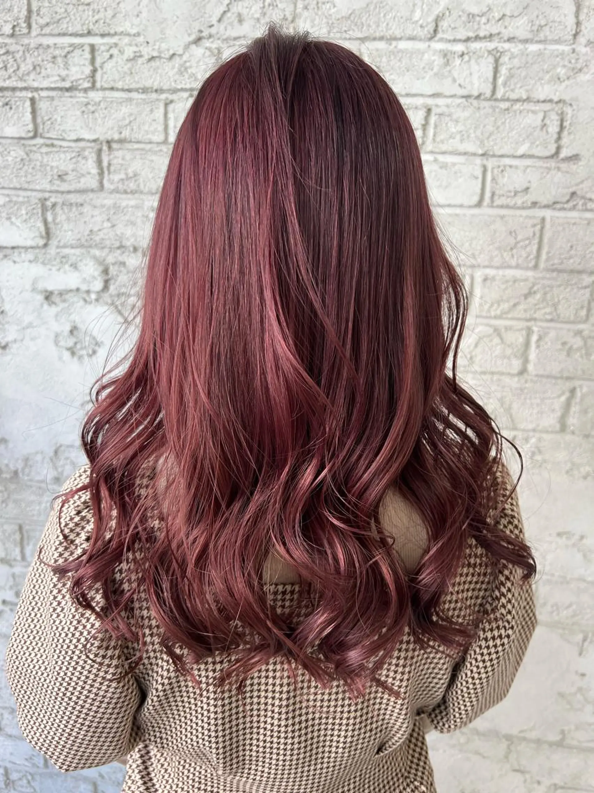 セミロング カラー エクステ＆艶カラー 🎀YURINA🎀のヘアスタイル