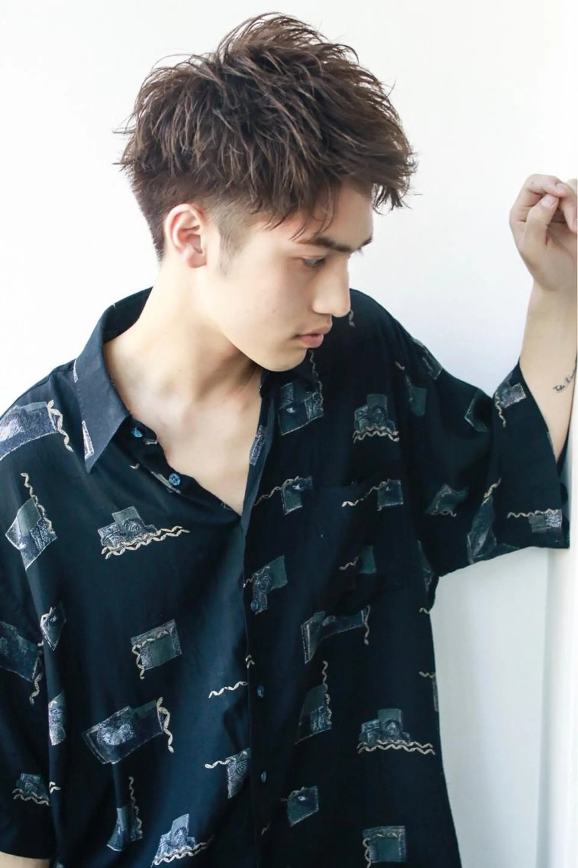 ミディアム カラー ヘアアレンジ メンズ キッズ メンズ特化美容師 aiのその他イメージ