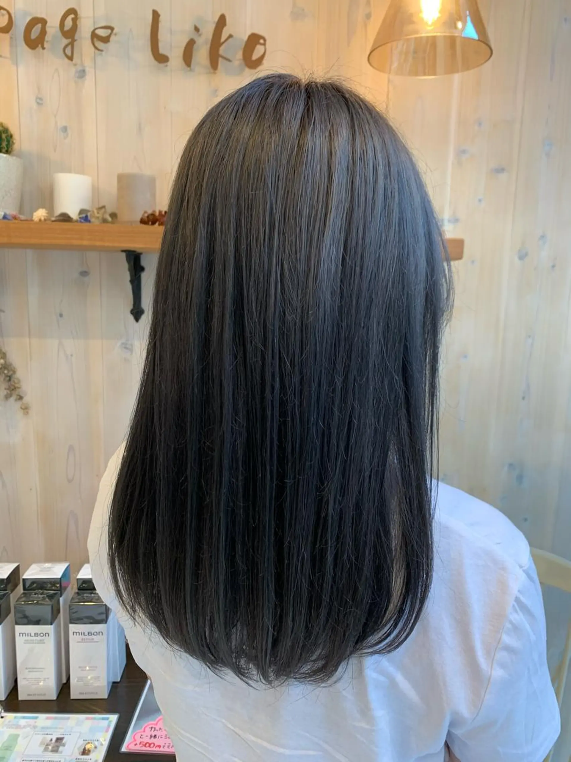 セミロング カット ヘアカラー トリートメント アニメオタク美容師✂ miharuのヘアスタイル