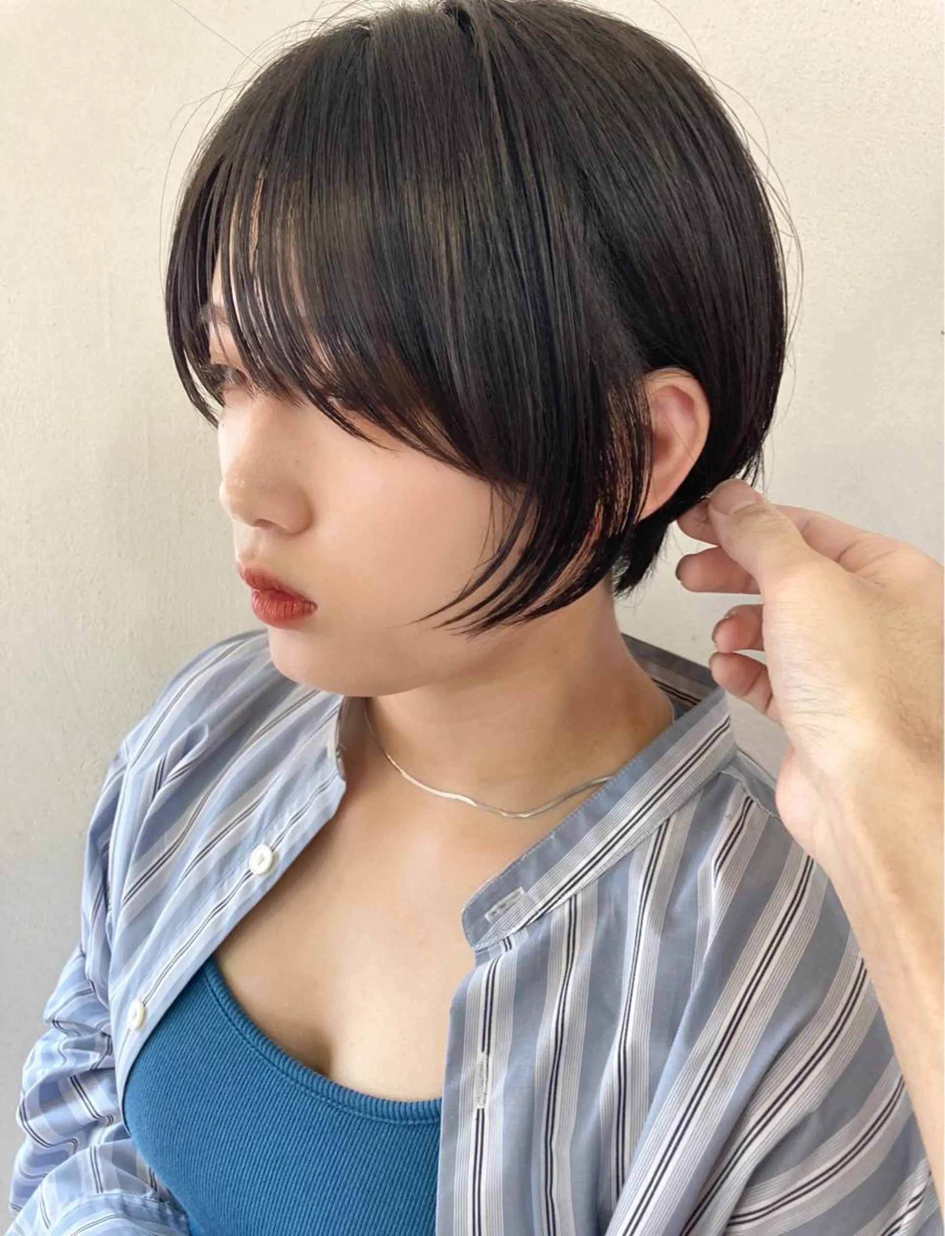 ショート カット トリートメント レイヤー/メンズ 竹田凪儀のヘアスタイル