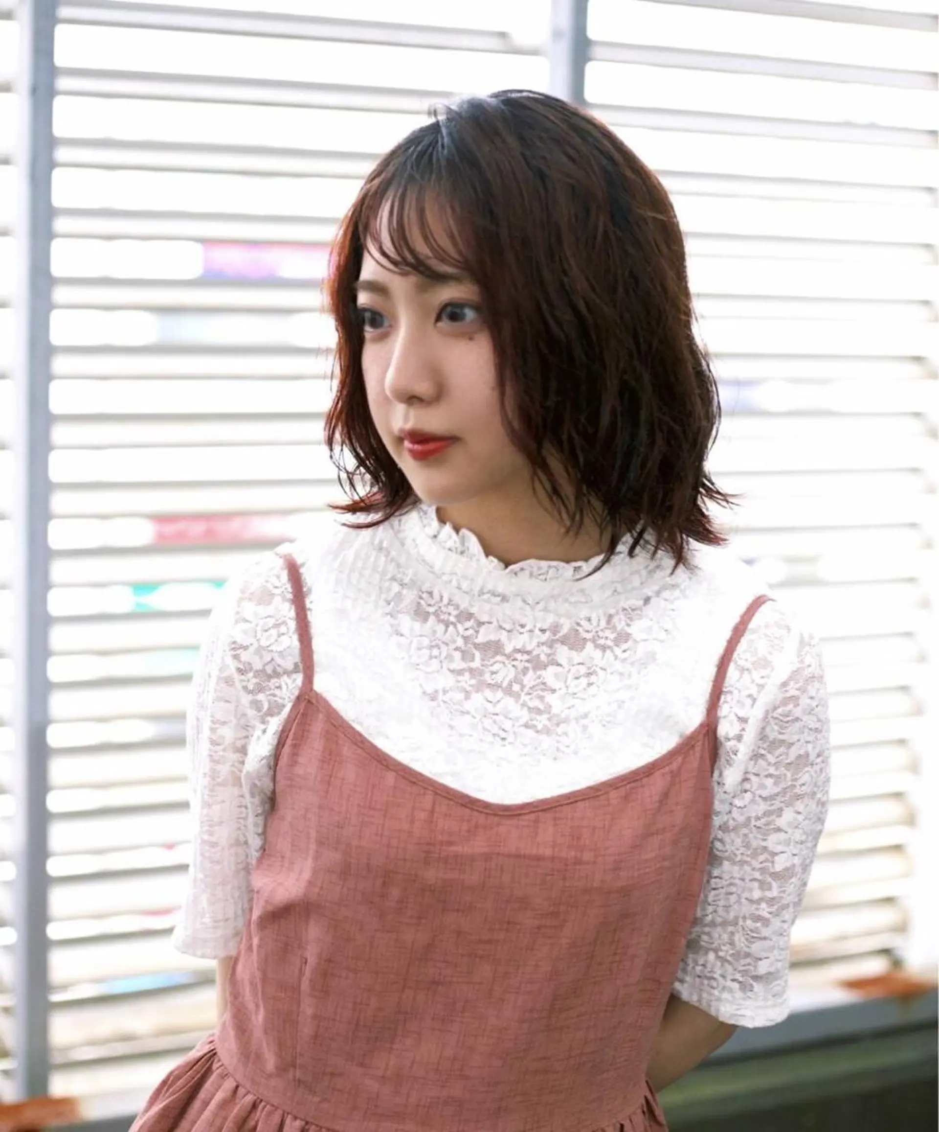 ミディアム カラー ケアブリーチ /髪質 改善/古橋圭史郎のヘアスタイル