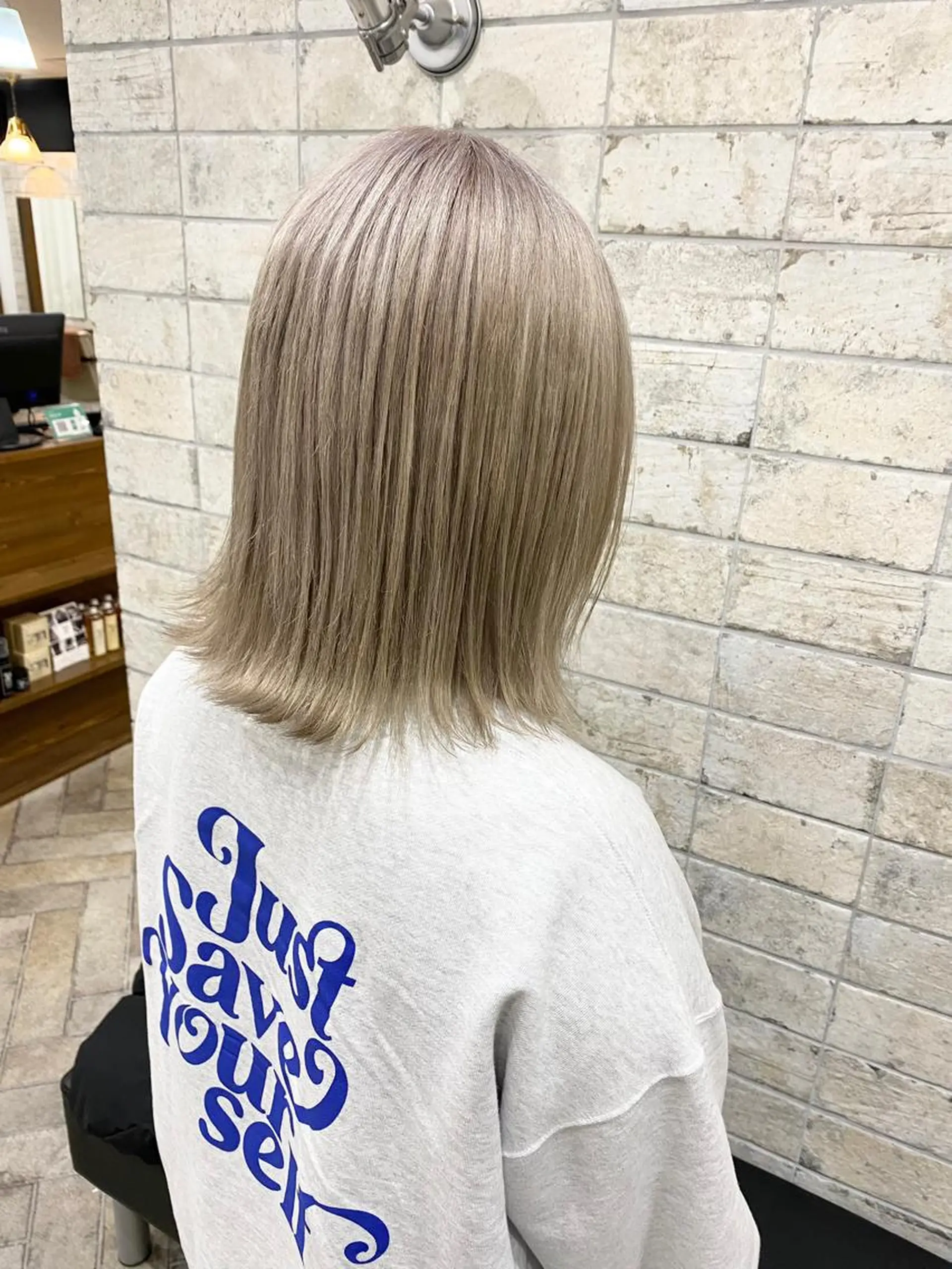 ショート カラー ヘアカラー 店長 奈須 雄紀のヘアスタイル