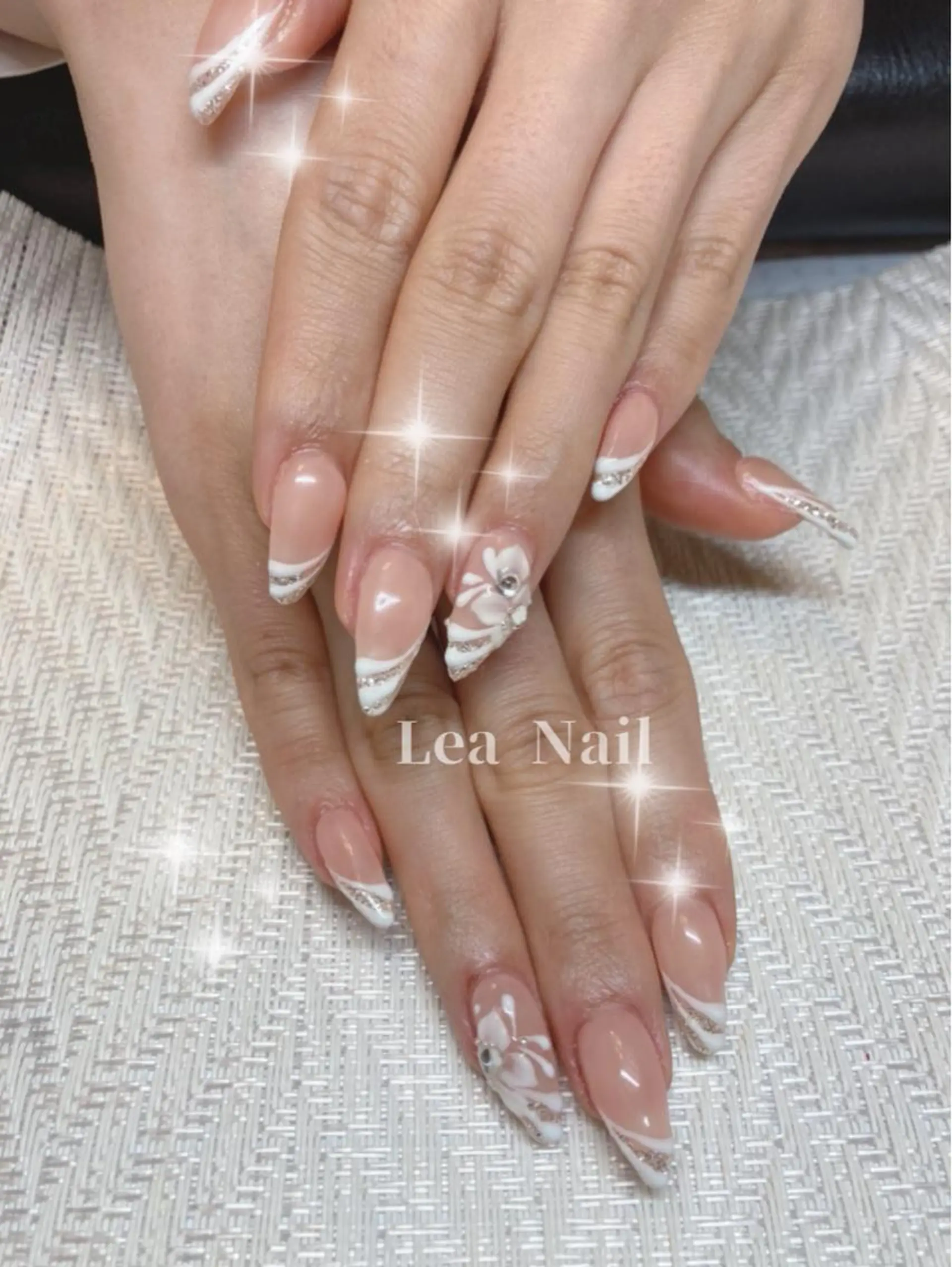ネイル フラワーネイル Lea Nailのネイルデザイン