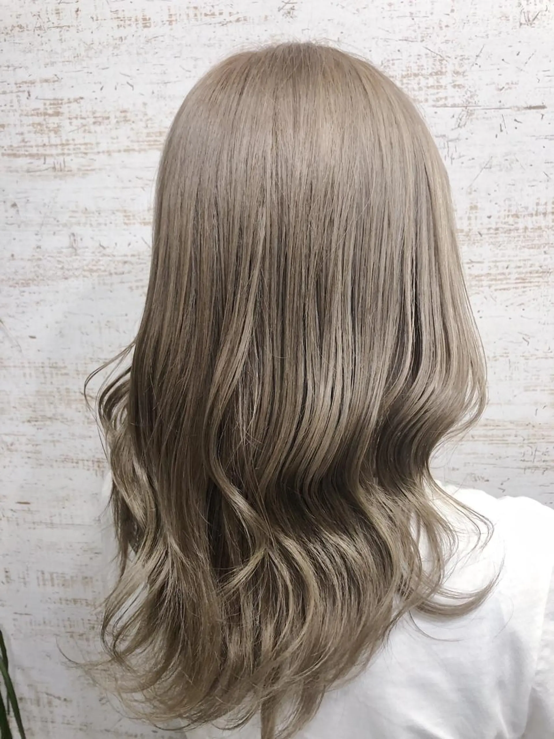 ミディアム カラー ケアブリーチ /髪質 改善/古橋圭史郎のヘアスタイル