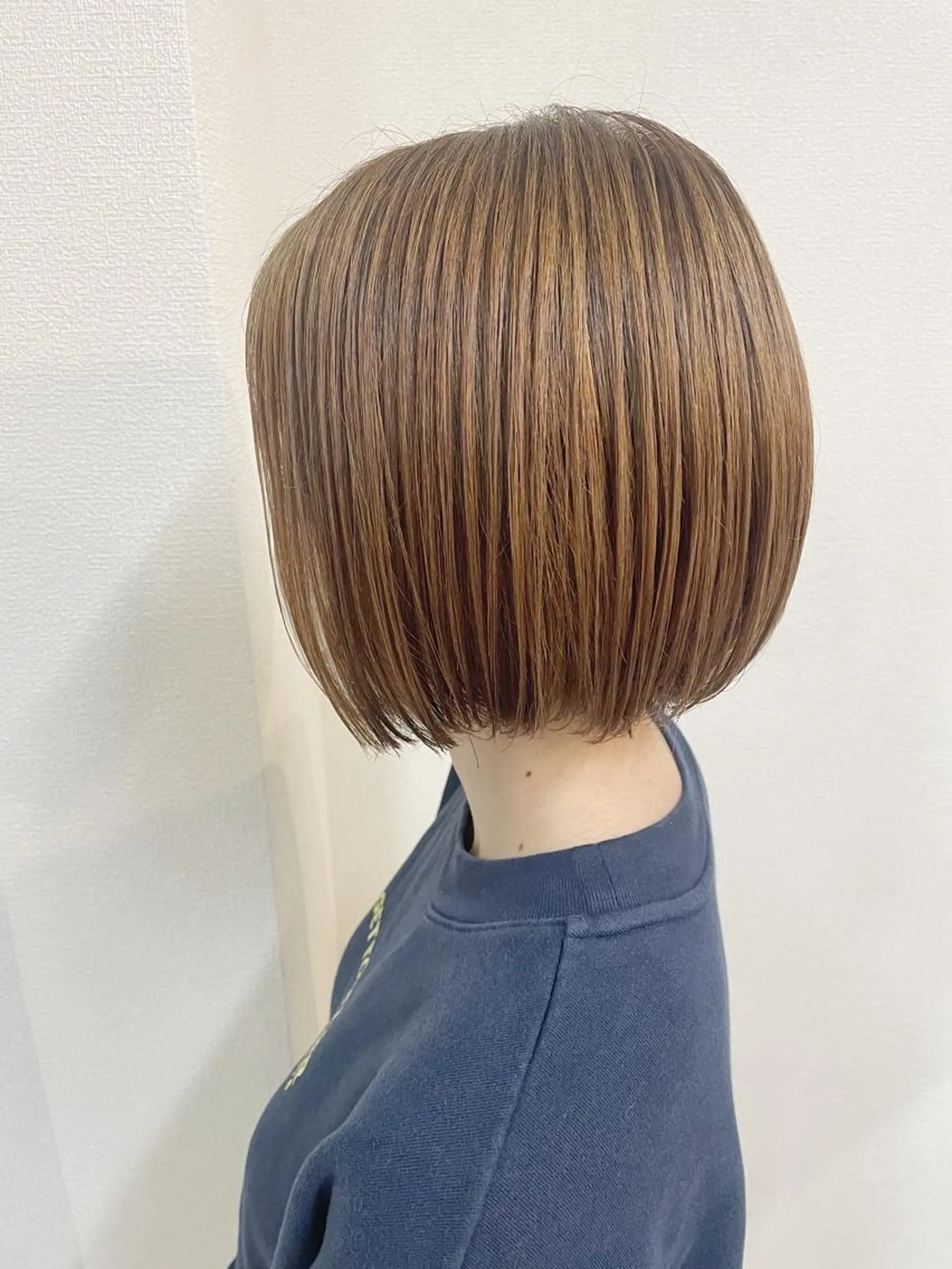 ショート カラー ケアブリーチ /髪質 改善/古橋圭史郎のヘアスタイル