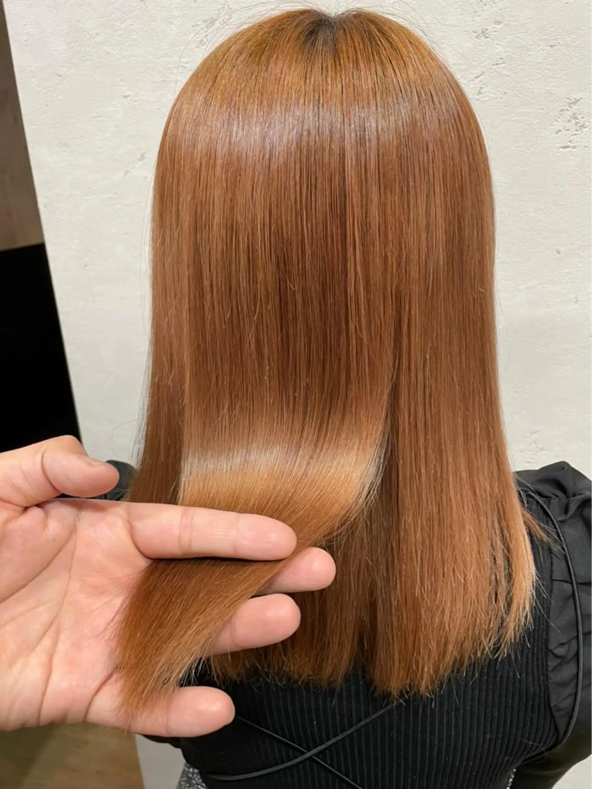 セミロング ced下赤塚店／うる 艶ヘアカラー🦋のヘアスタイル