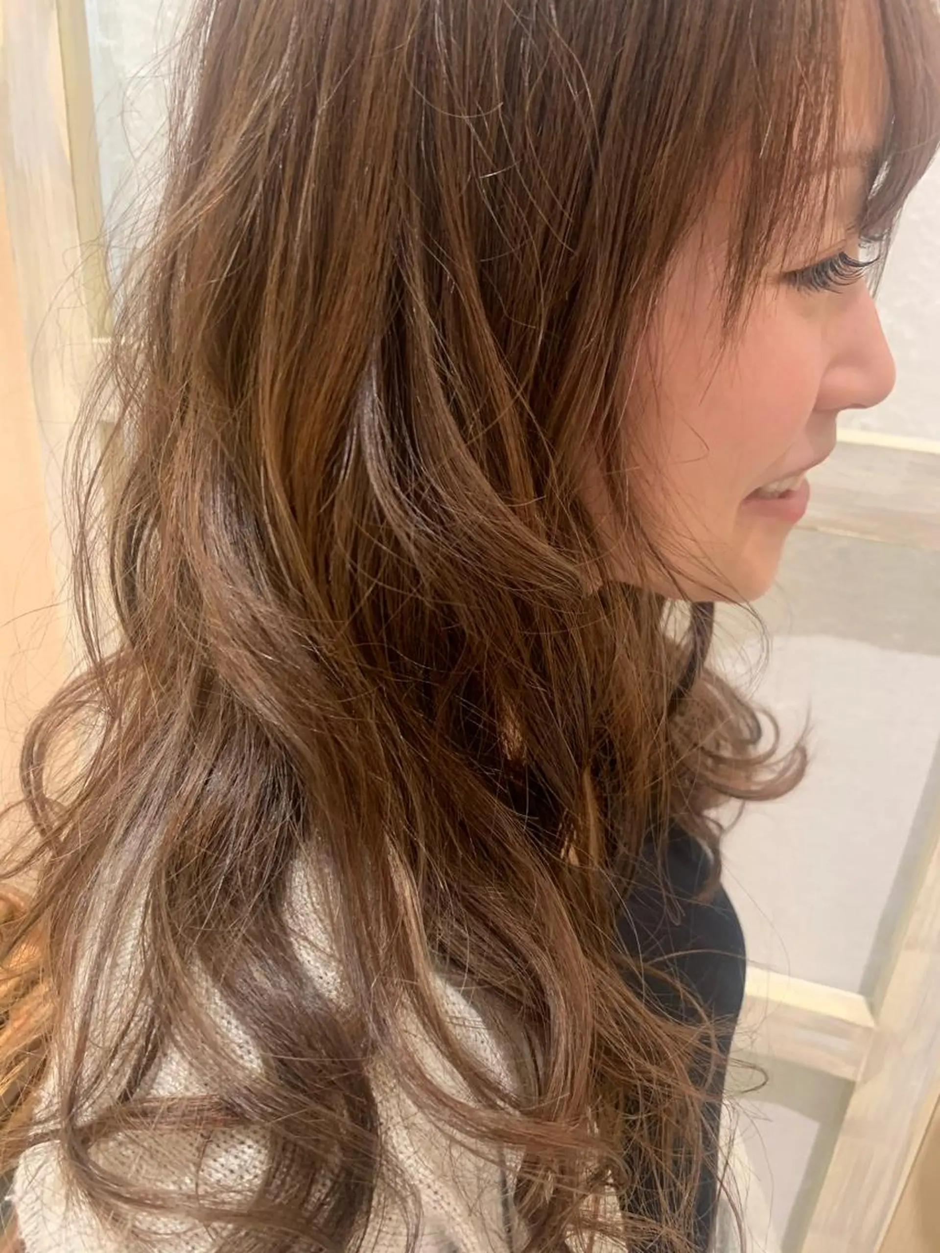 ロング 韓国風レイヤーカット 🇰🇷❕モカのヘアスタイル