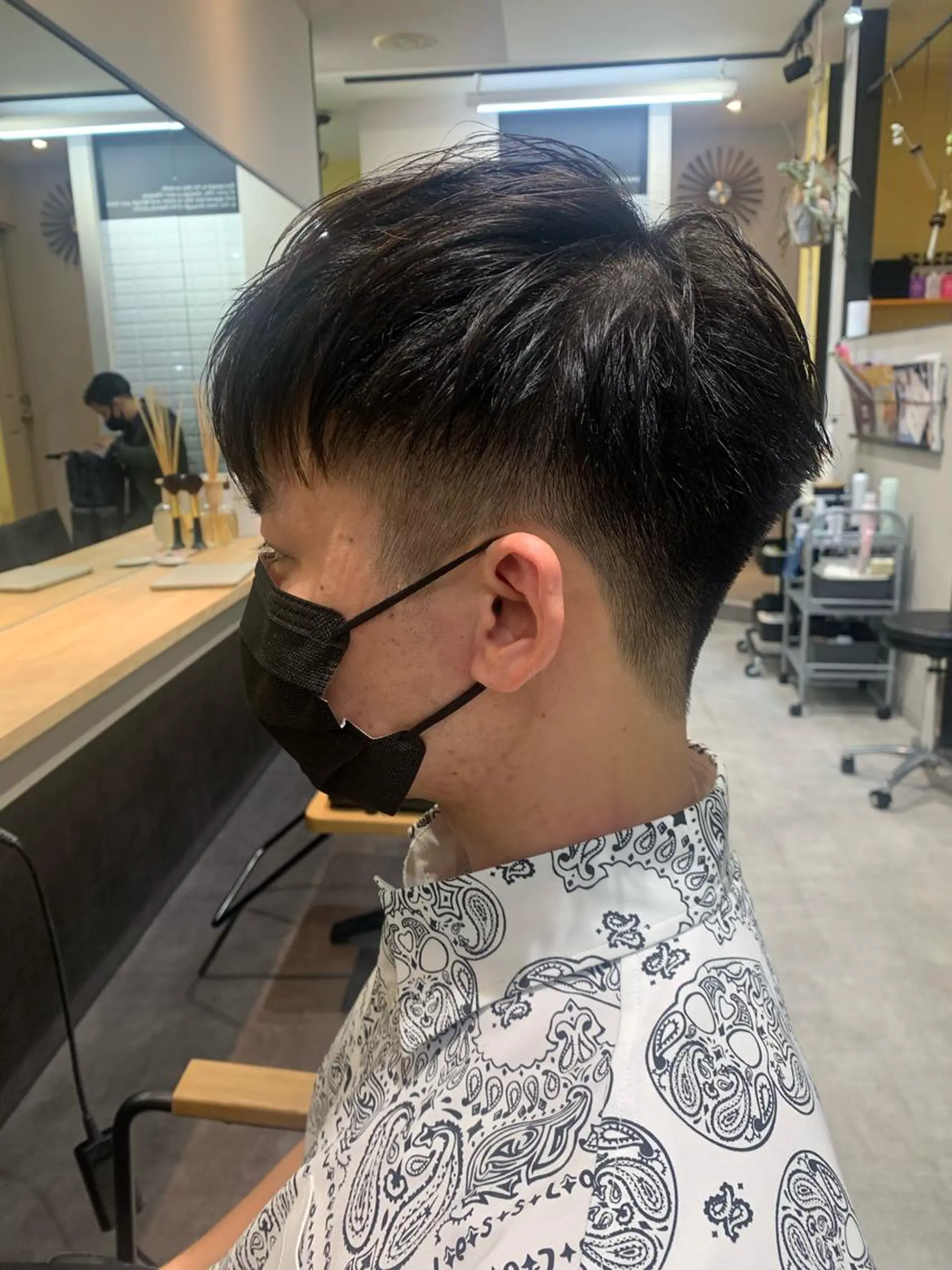 ショート hub hair レイヤー/透明感のヘアスタイル