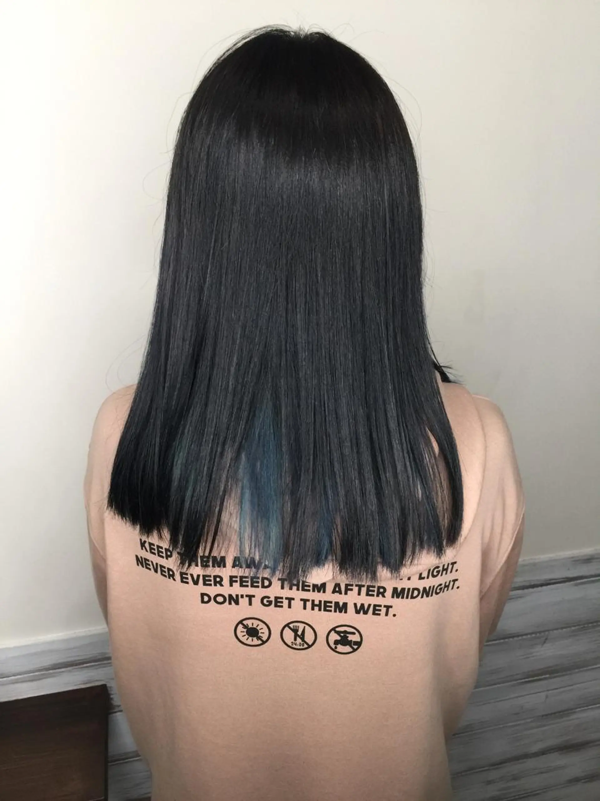 セミロング カット ヘアカラー 店長 奈須 雄紀のヘアスタイル