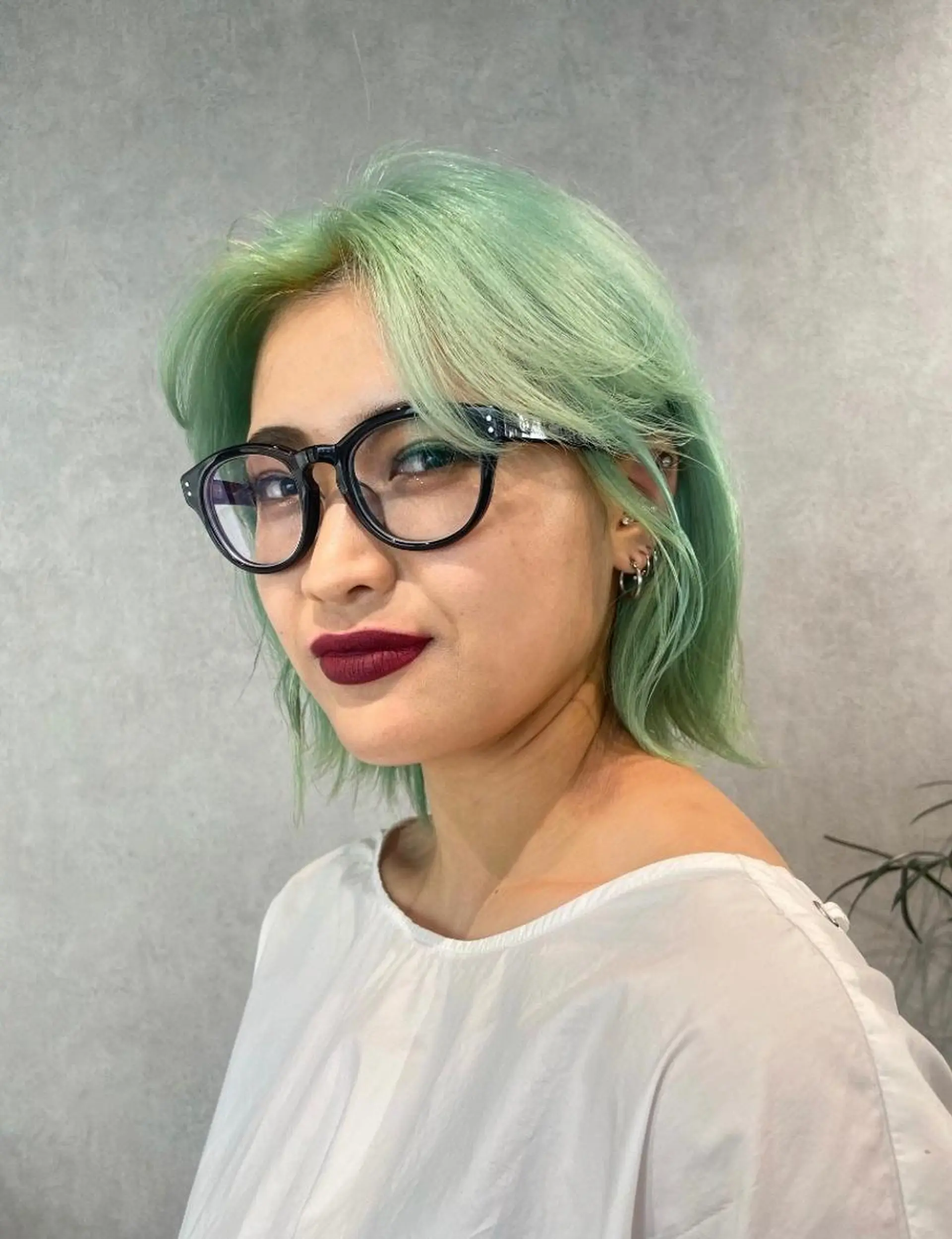 ショート カラー ブリーチ ミント ヘアカラー behov所属・柔らかカラー 🤎Tsubasaのヘアスタイル