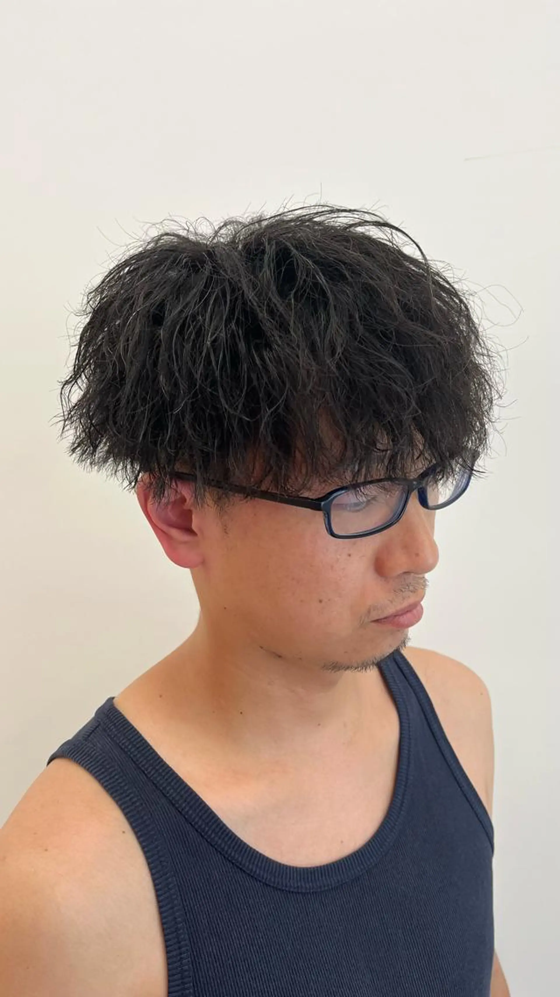 ショート パーマ メンズ 🏆メンズヘア特化 🥇代表りんぺーのヘアスタイル