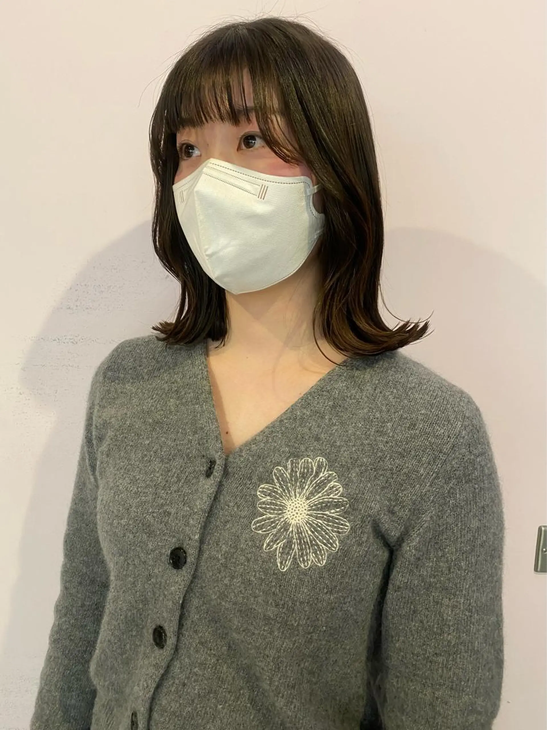 ミディアム カラー ブラウンカラー ナチュラルブラウン アオイ🩵暖色 /まろやかカラーのヘアスタイル