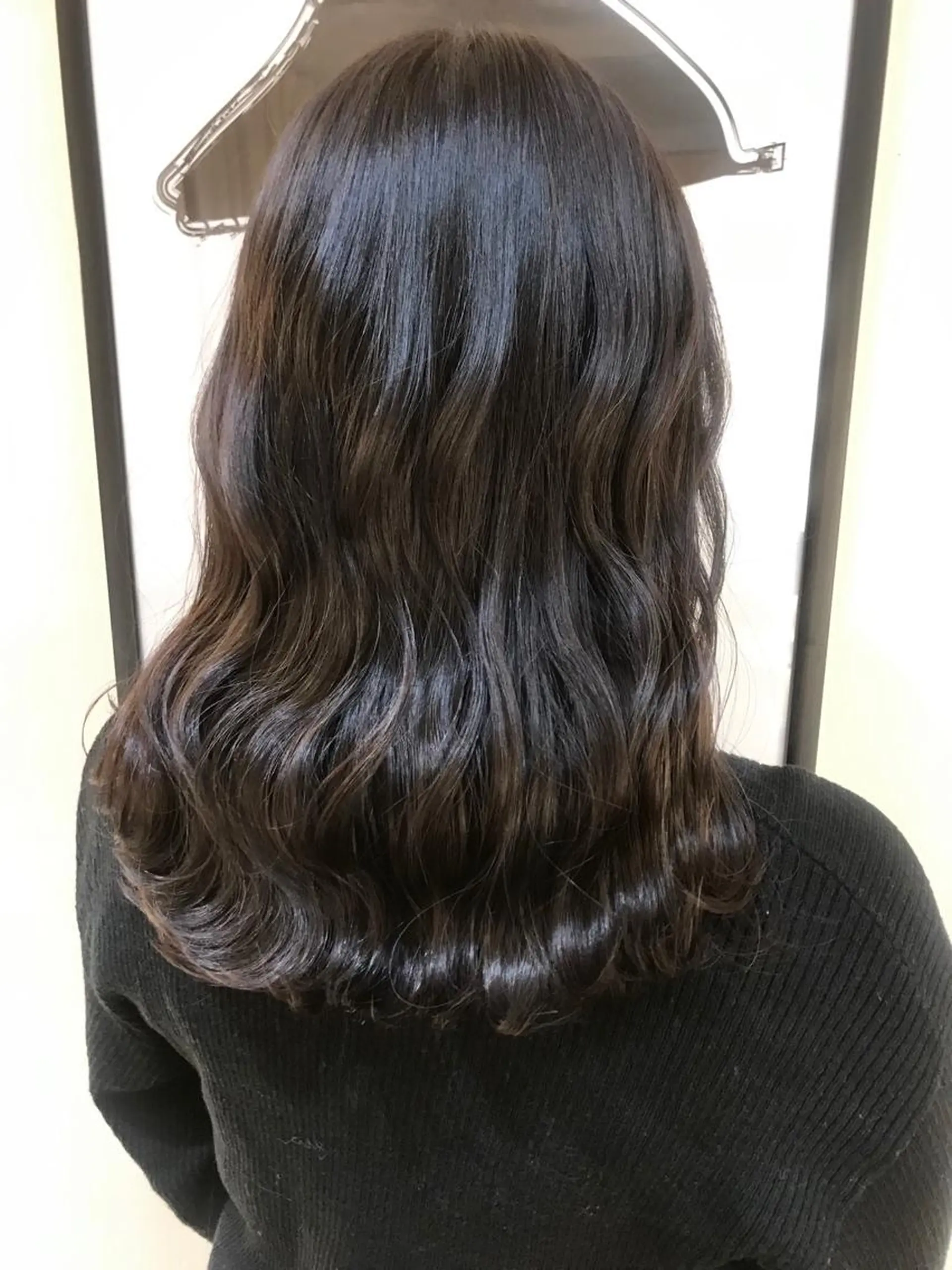 ミディアム カラー 透明感カラー グレージュ ハイライトカラー ハイライト Remore所属・中塚 義人のヘアスタイル