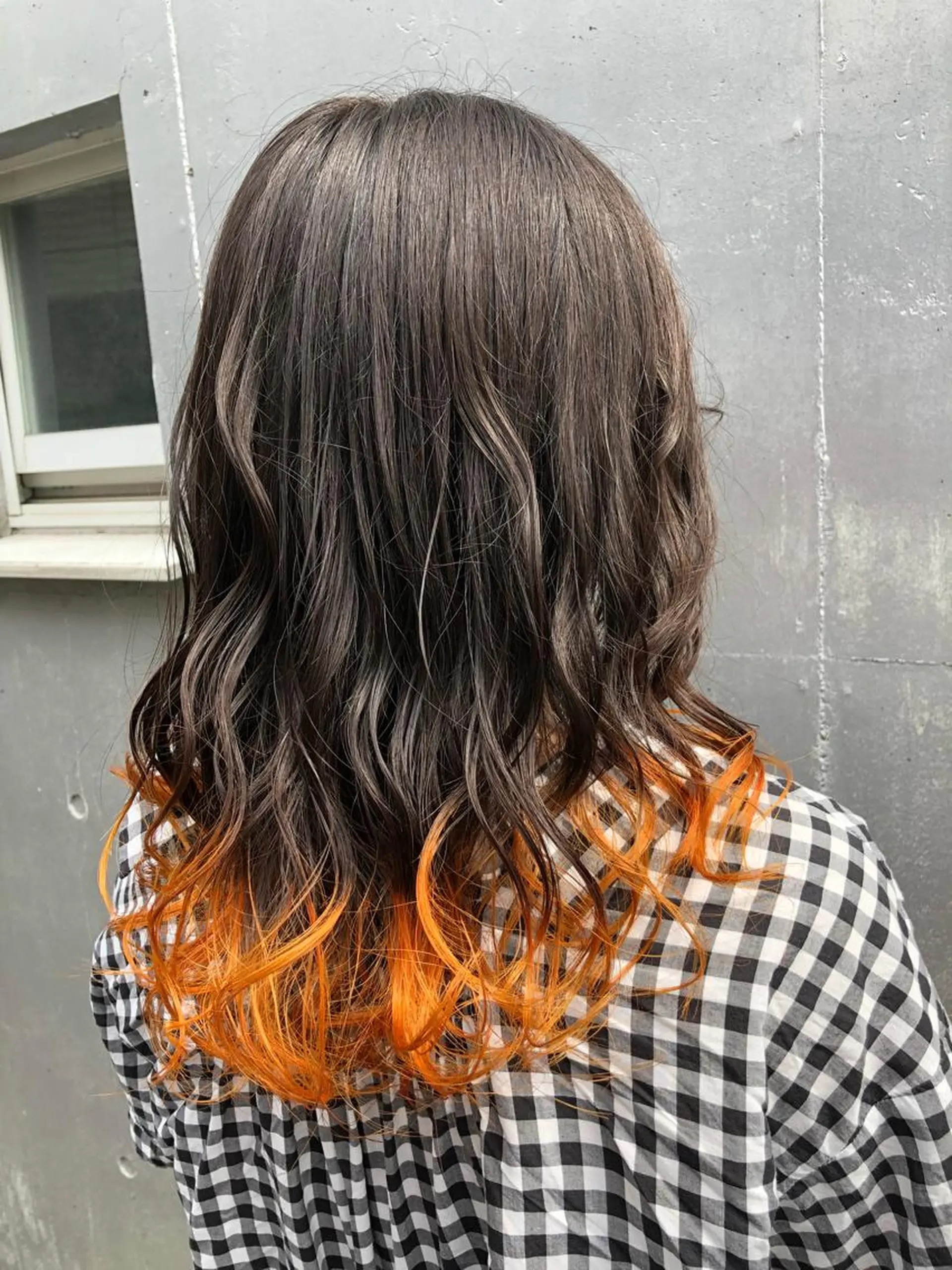 セミロング アッシュ カット ヘアカラー トリートメント お気に入り数2.2万 🏆SHO🏆のヘアスタイル