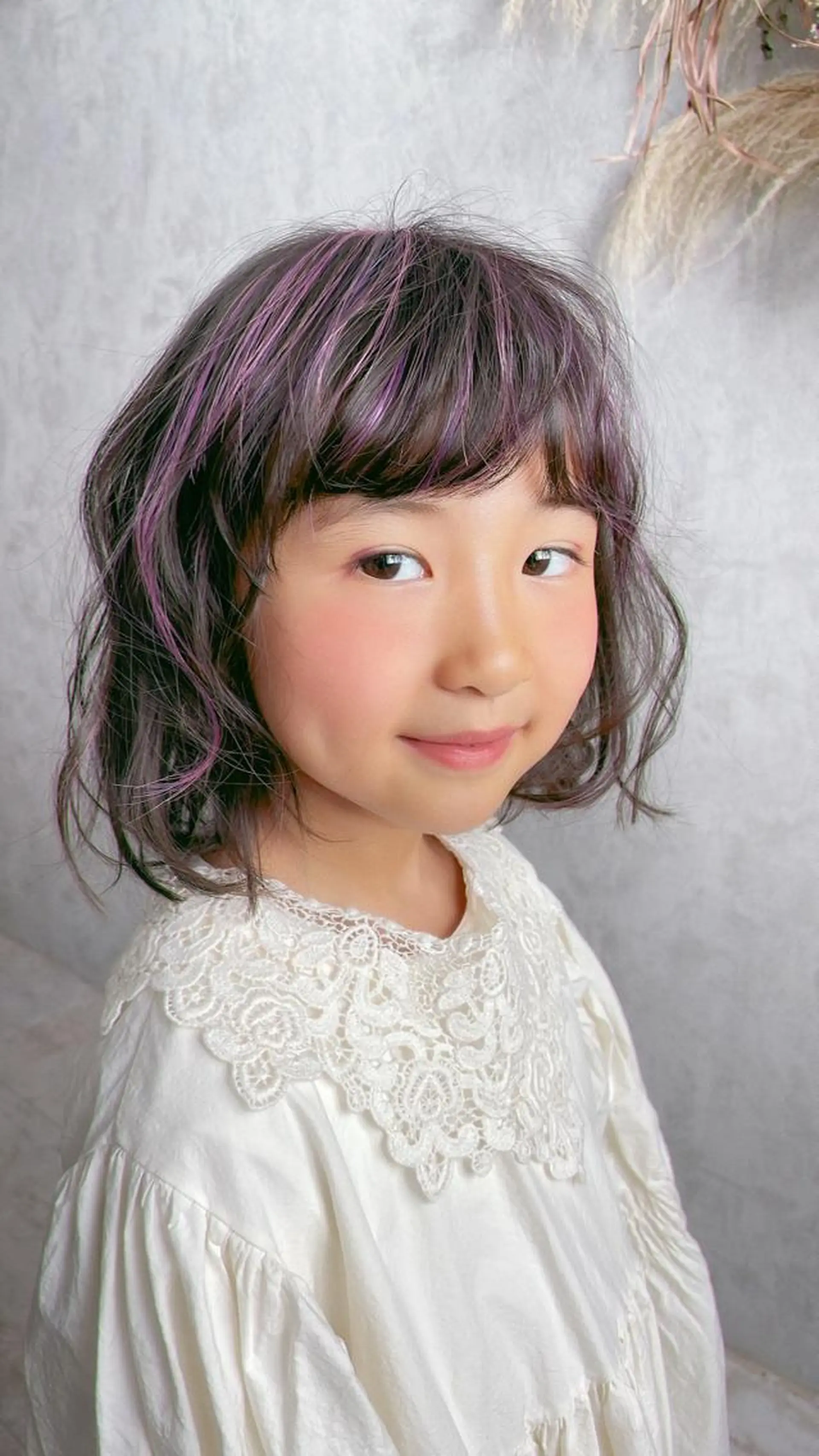 ミディアム ヘアアレンジ キッズ エクステ Takagi Nanamiのヘアスタイル