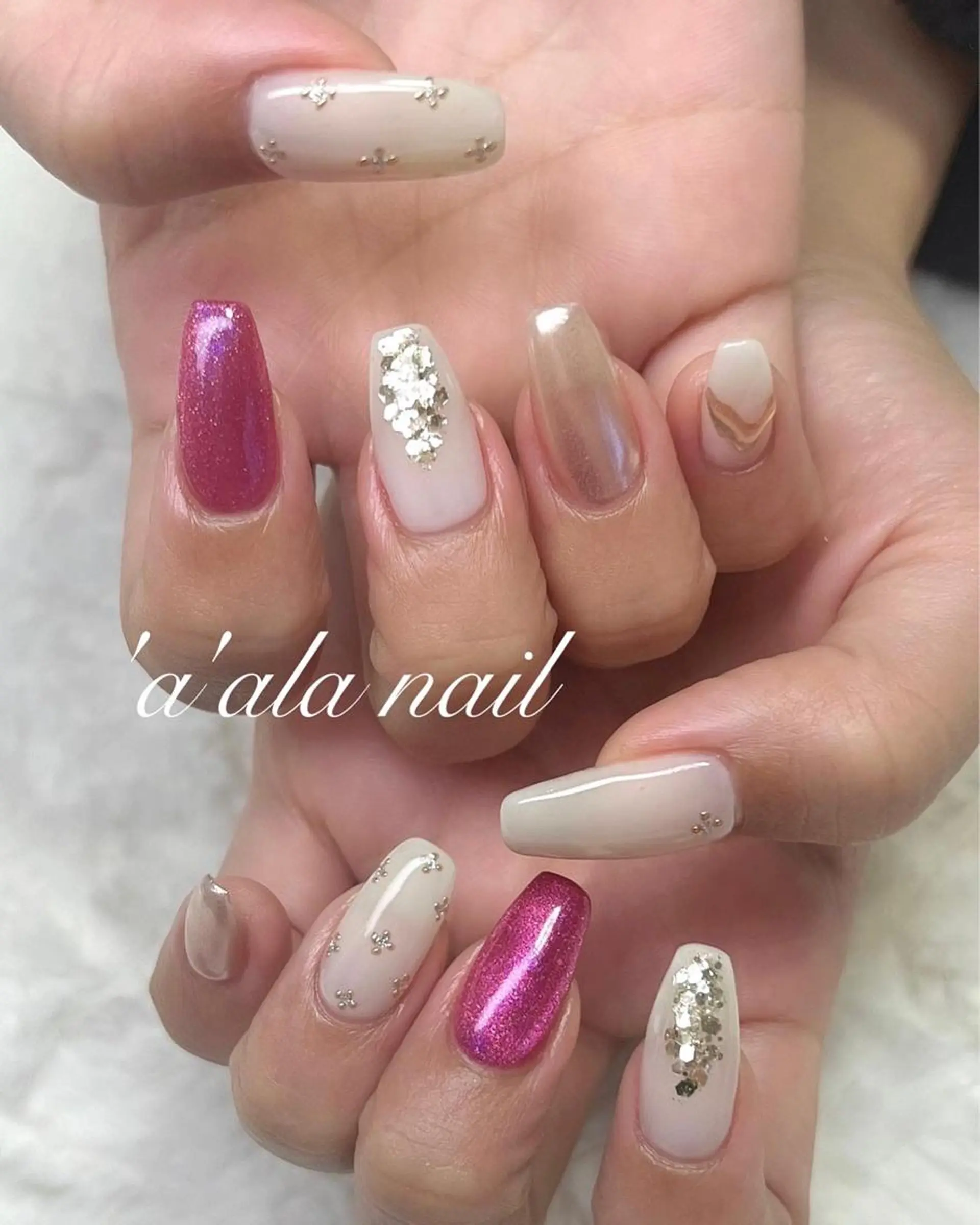 ネイル 'a'ala nailのネイルデザイン