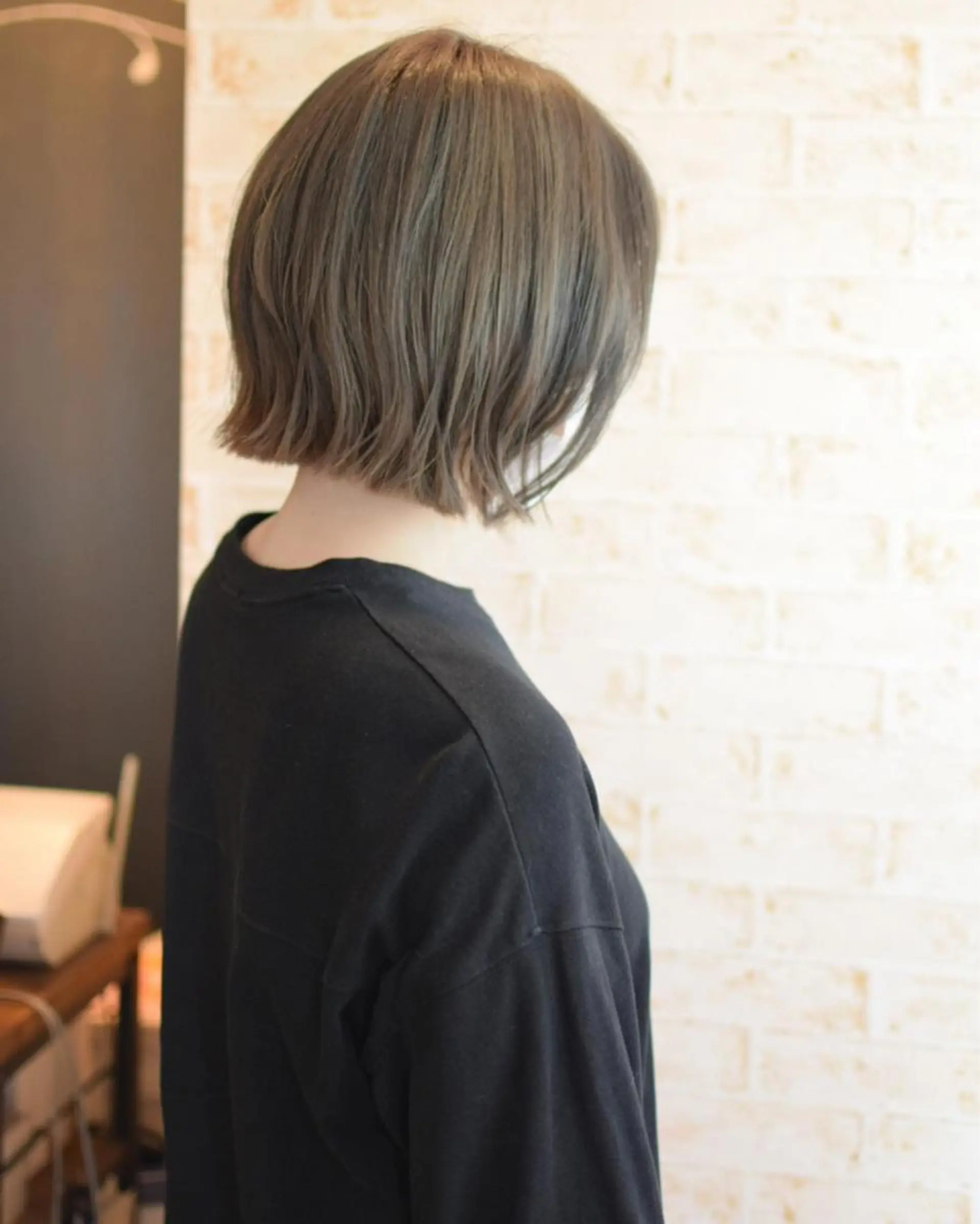 ミディアム カラー カット トリートメント ✨縮毛矯正✨髪質改善 ナカシマ ユミのヘアスタイル