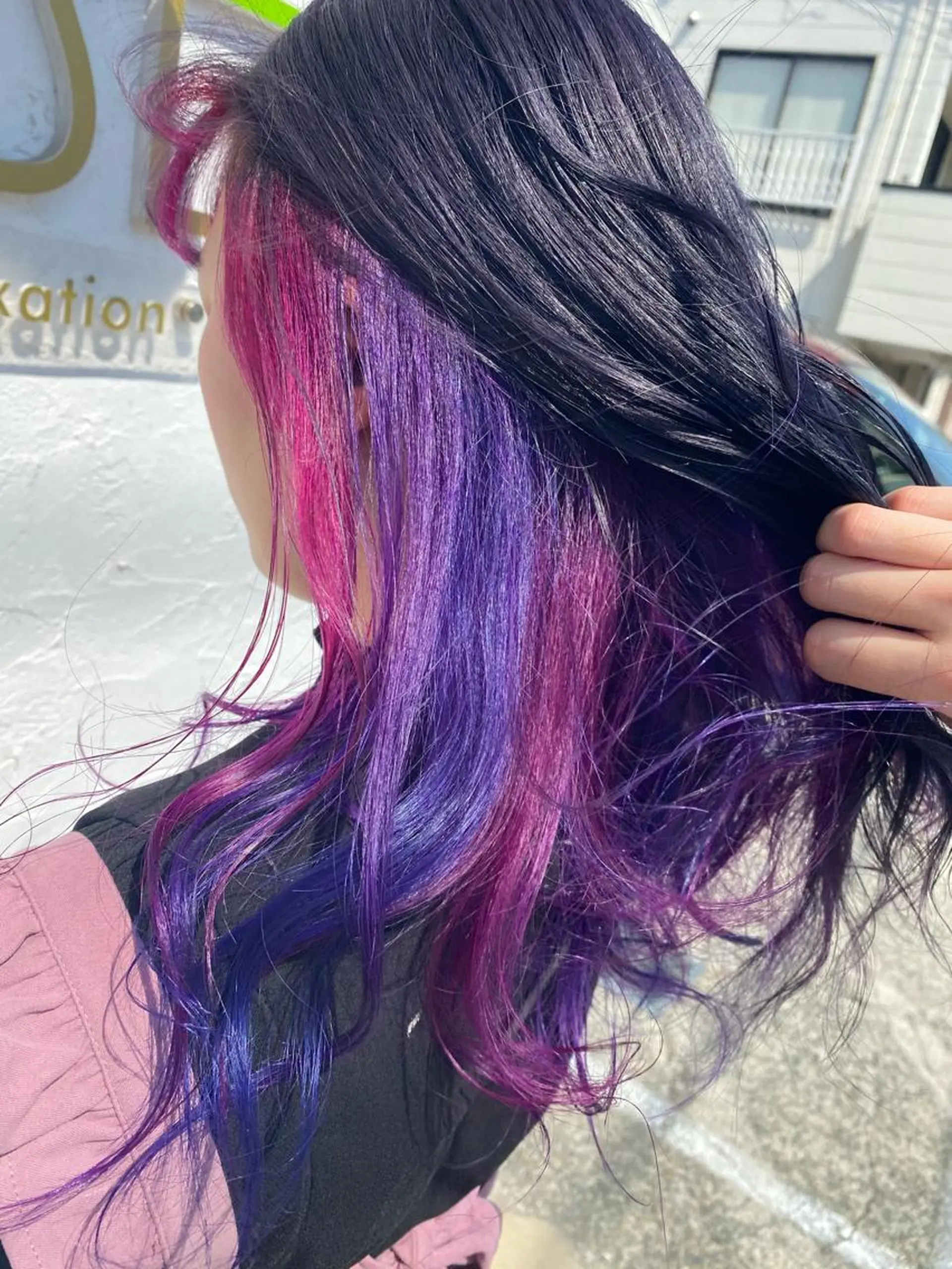 ロング カラー ヘアアレンジ Design Color🐰アユミのヘアスタイル