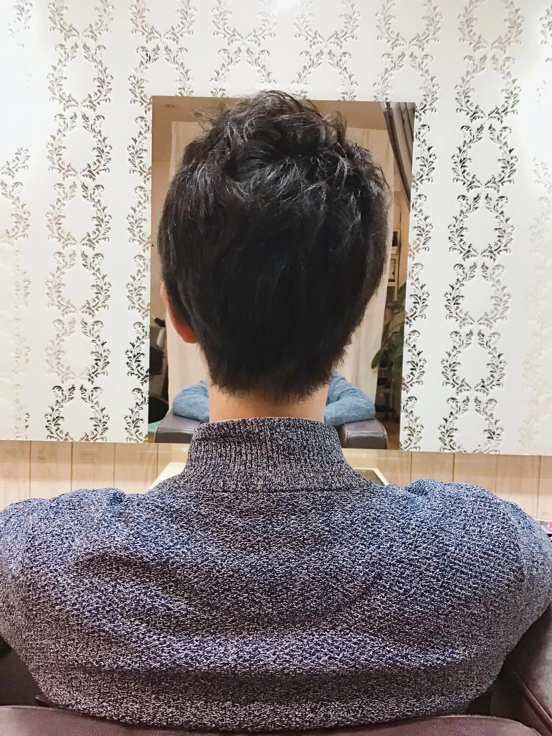 メンズ メンズパーマ おかべゆき⛄ スパ/カラー/野並のヘアスタイル