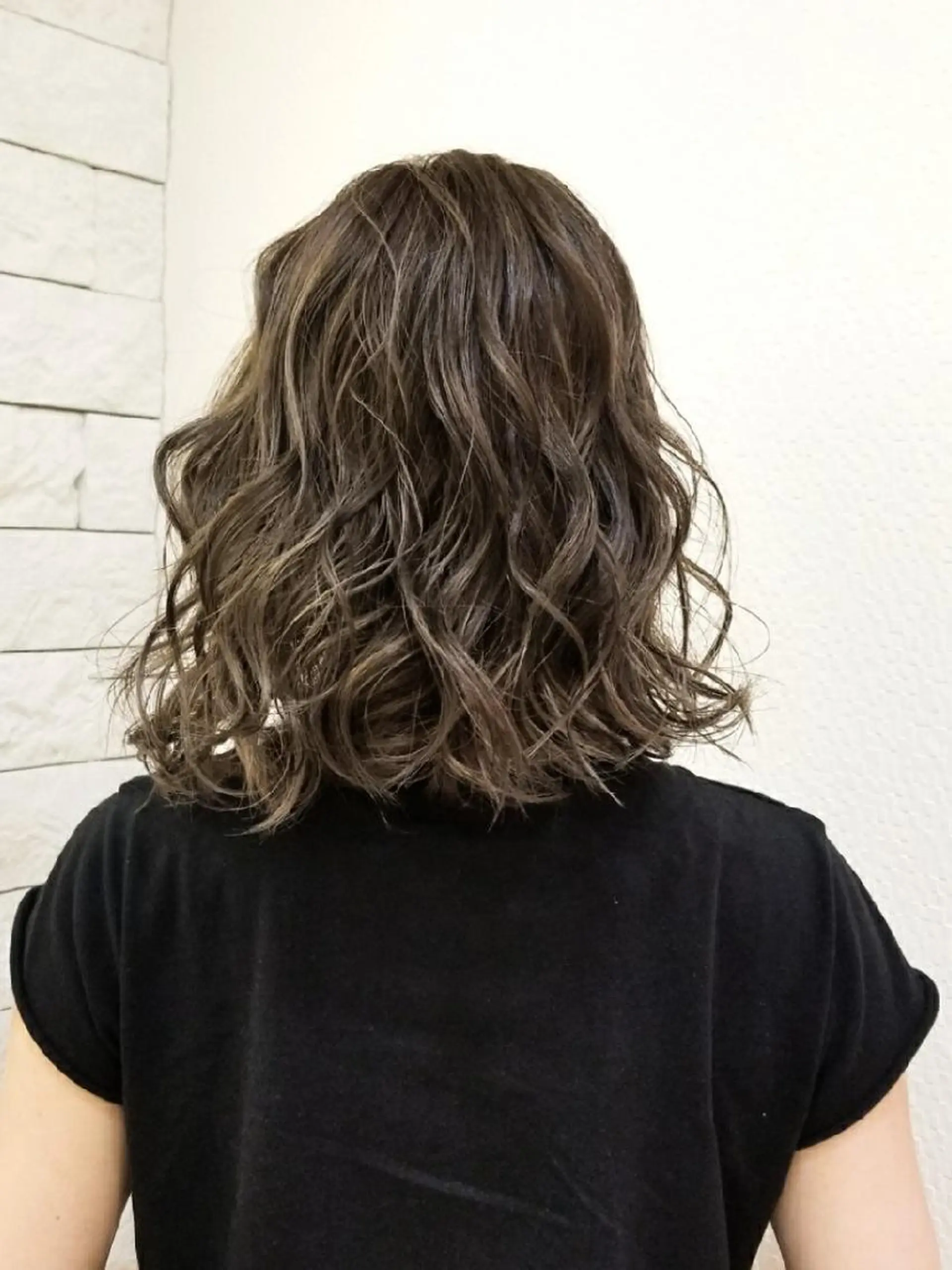 カラー ミディアム ブリーチ ブリーチなしカラー カット ヘアカラー トリートメント Le Lien カジのヘアスタイル