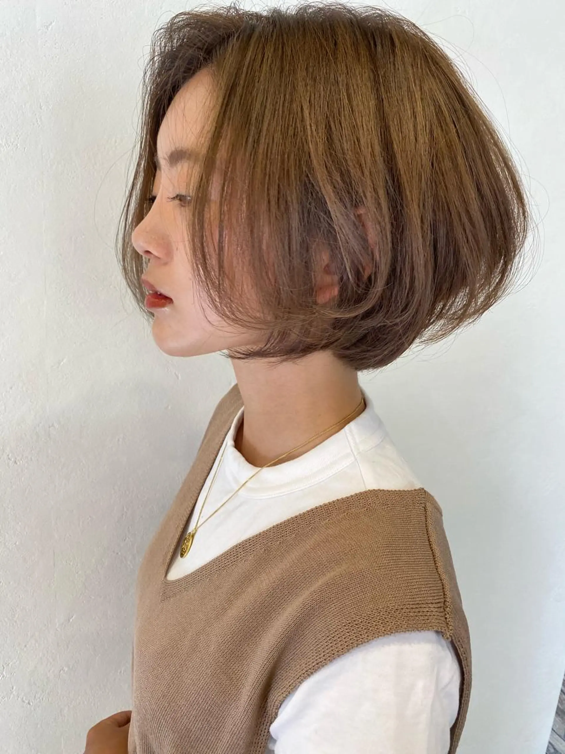 ショート カラー ショートボブ ボブ ショートヘア HARUKIMINATO横浜所属・デザインカラー モデル募集🌈のヘアスタイル