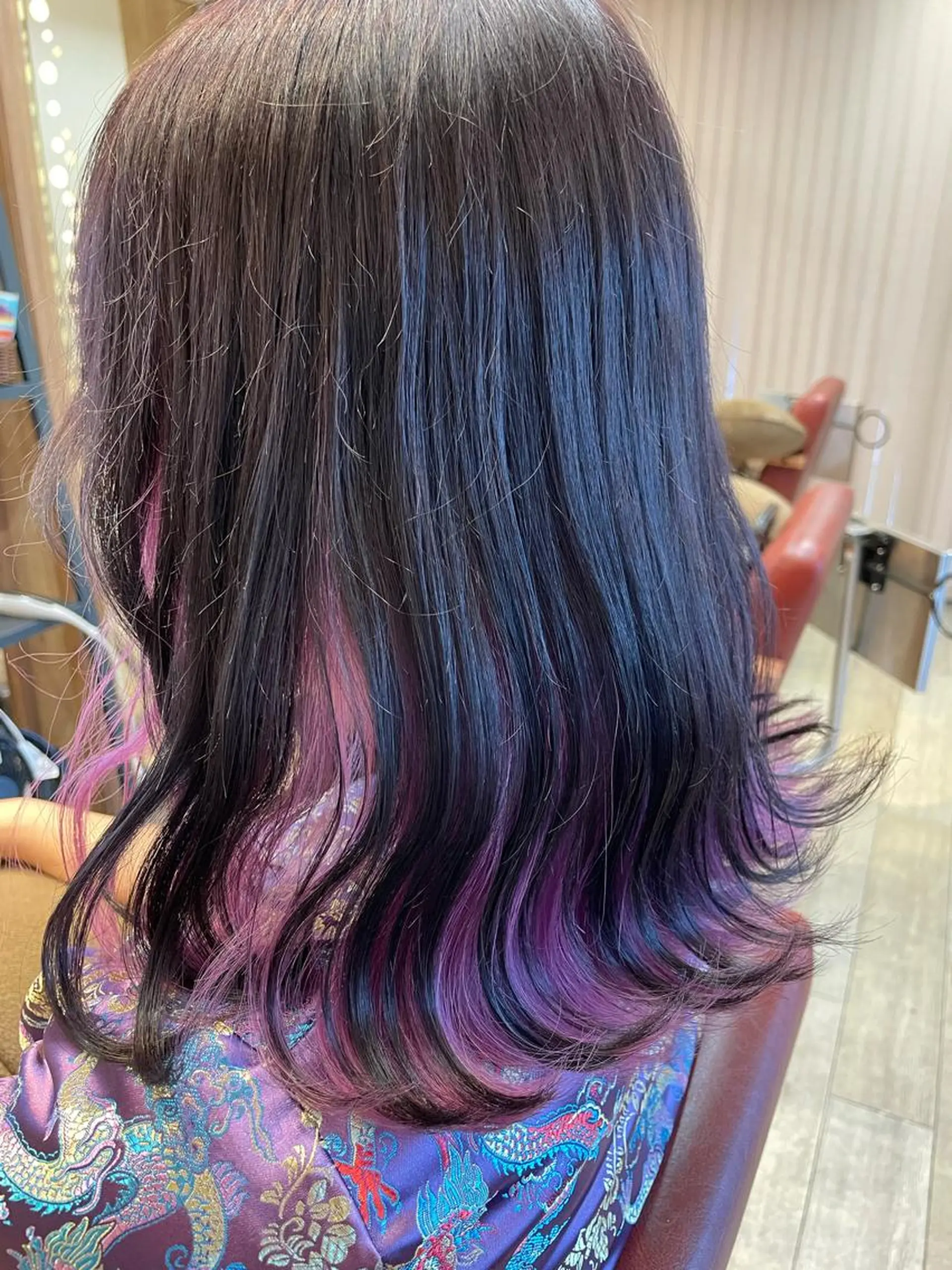 セミロング カット ヘアカラー トリートメント ✨横須賀髪質改善✨️ 加藤 百音のヘアスタイル