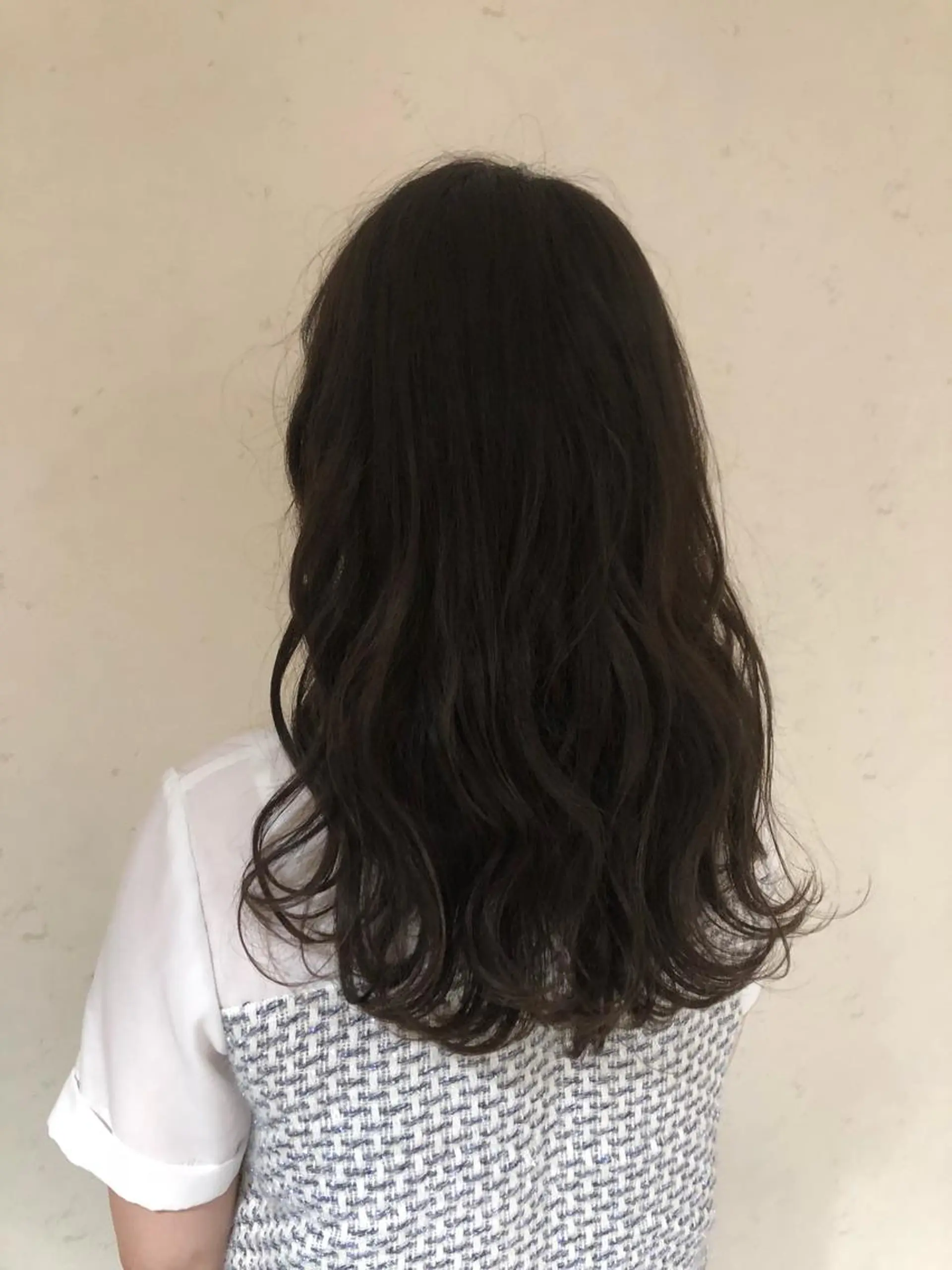 ロング カラー 小島嵩人 縮毛矯正 髪質改善のヘアスタイル