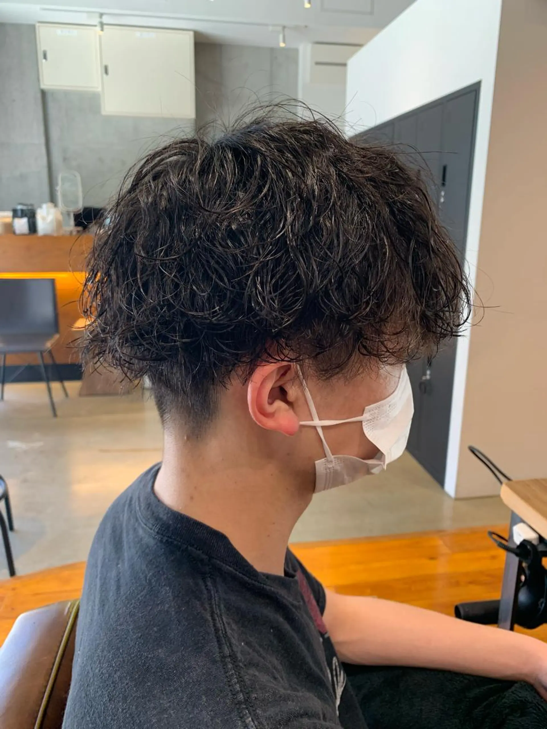 パーマ メンズ 波巻きパーマ カット パーマ ツイスパ・波巻き 🩵片平和香奈のヘアスタイル