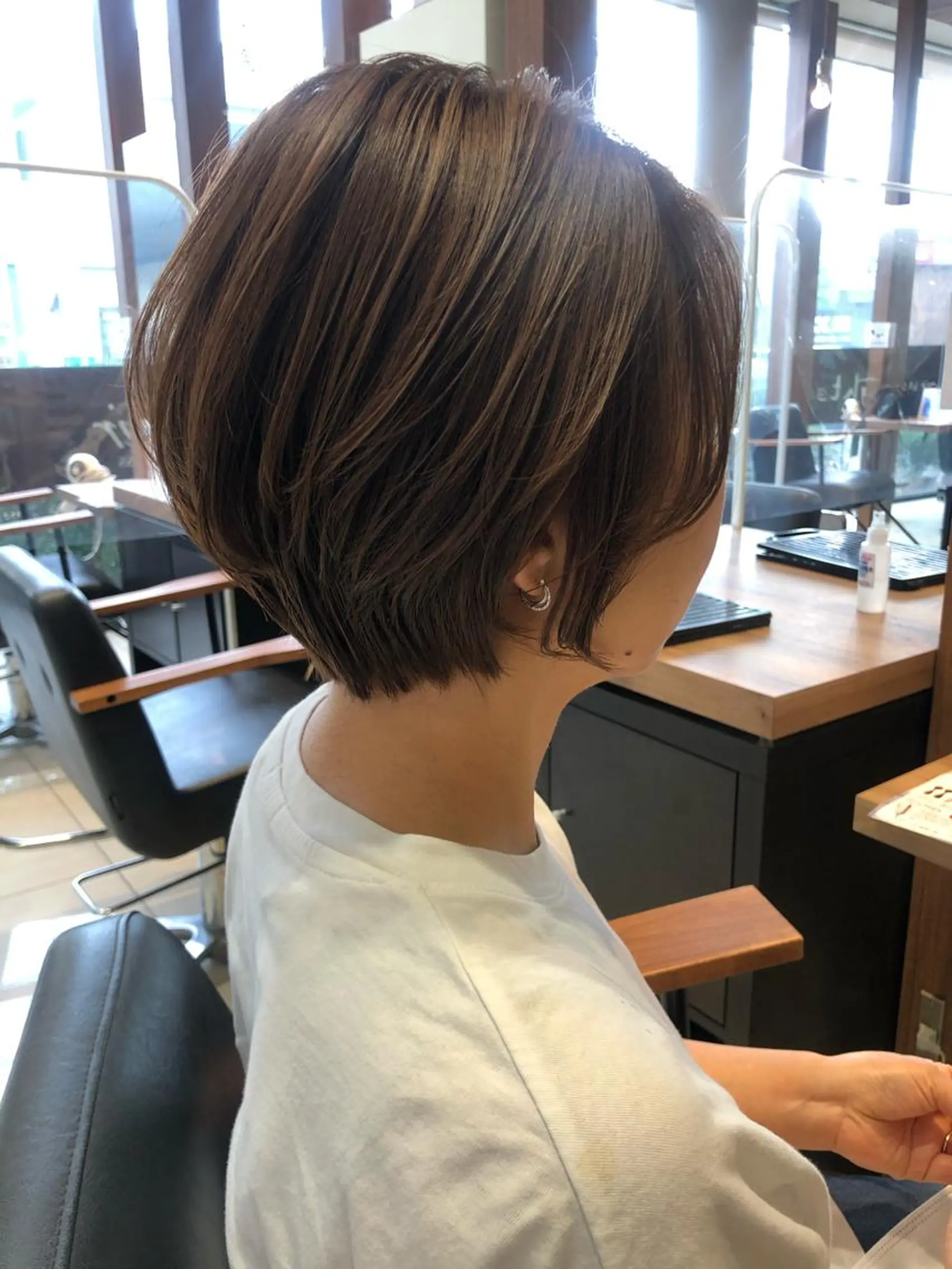 ショート カラー ショートボブ ボブ ショートヘア カット ヘアカラー ディレクター ノナカのヘアスタイル