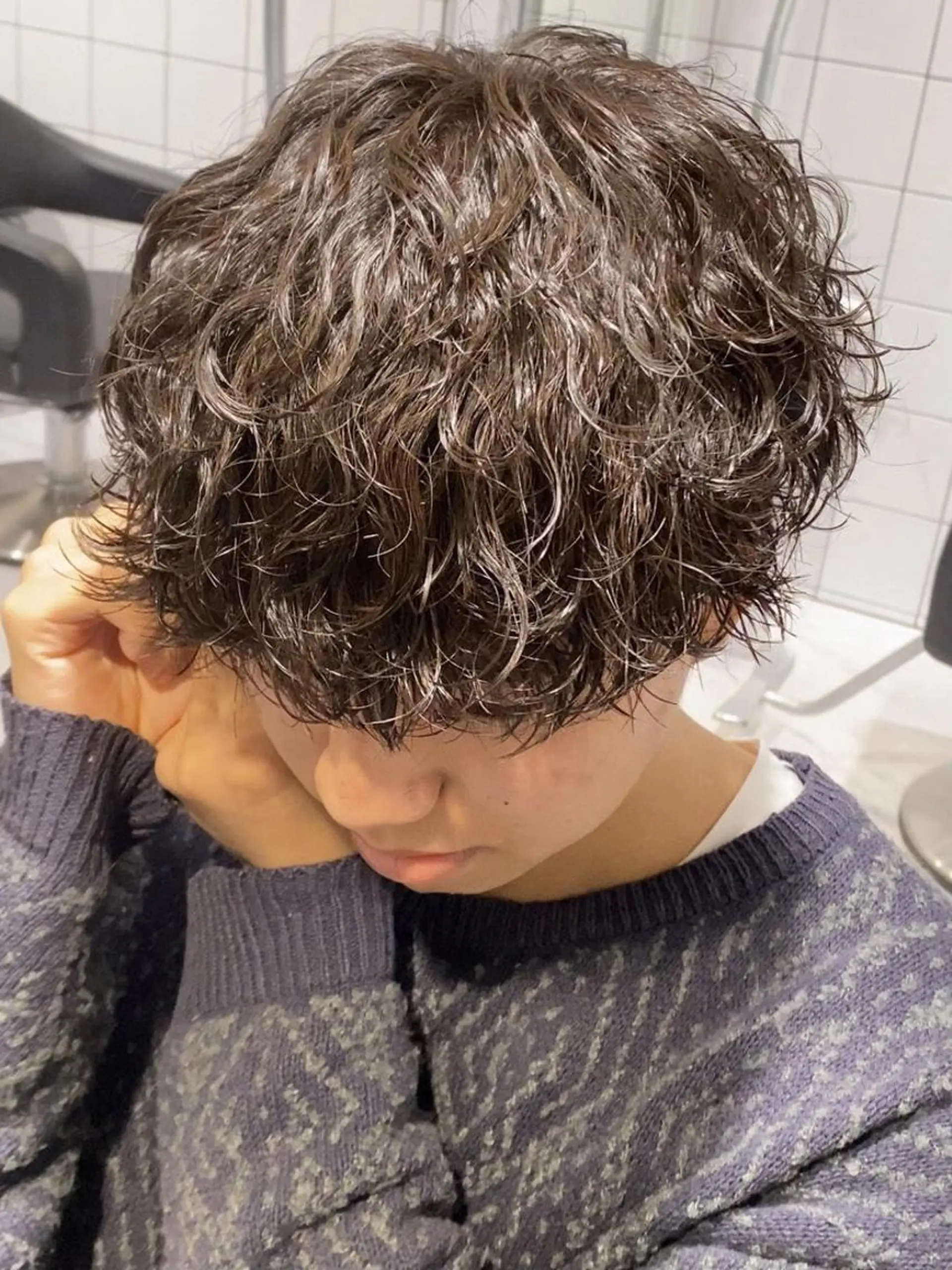 メンズ ♡くすみトレンド ♡Rikutoのヘアスタイル