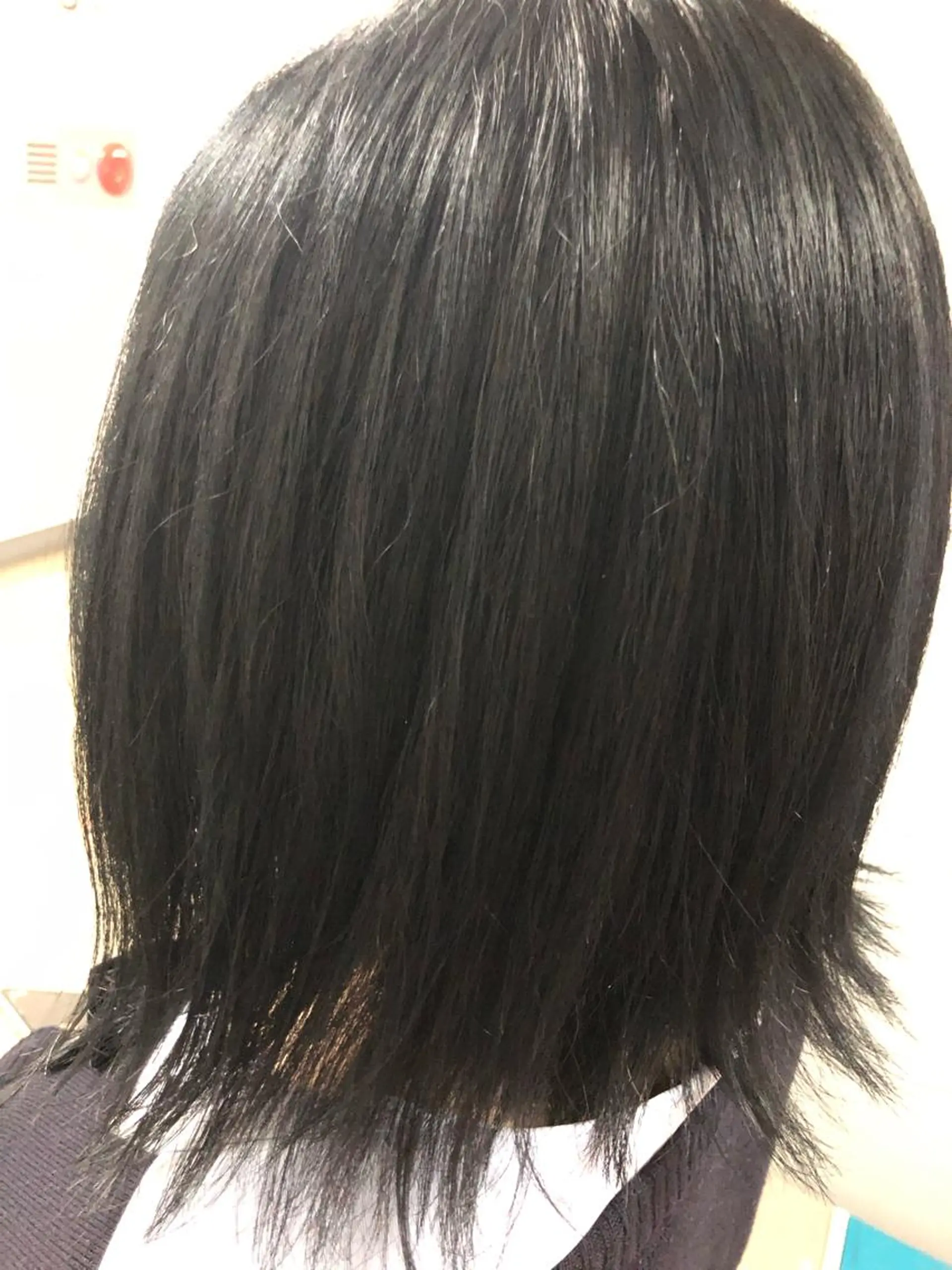 カラー 黒髪 ブルーカラー ブルーブラック 💛🌼こんどう ひなた🐥⸒のマツエク・マツパデザイン