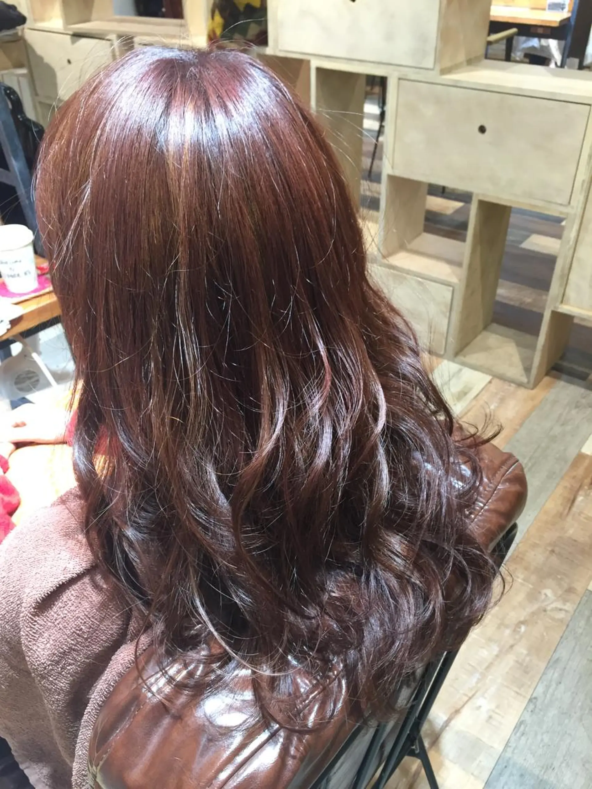 セミロング ロング カラー シールエクステ⭐️ オオミタクヤのヘアスタイル