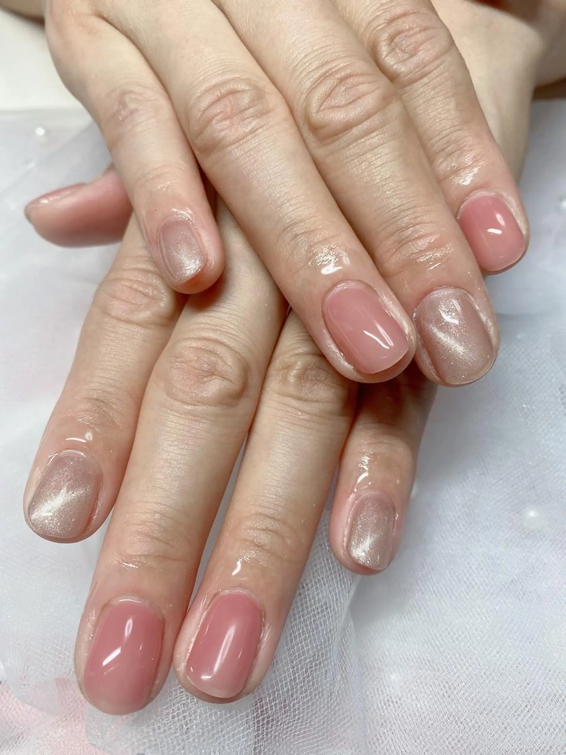 ネイル ピンク Jasmine nailsalon所属・ジャスミン ネイルサロンのネイルデザイン