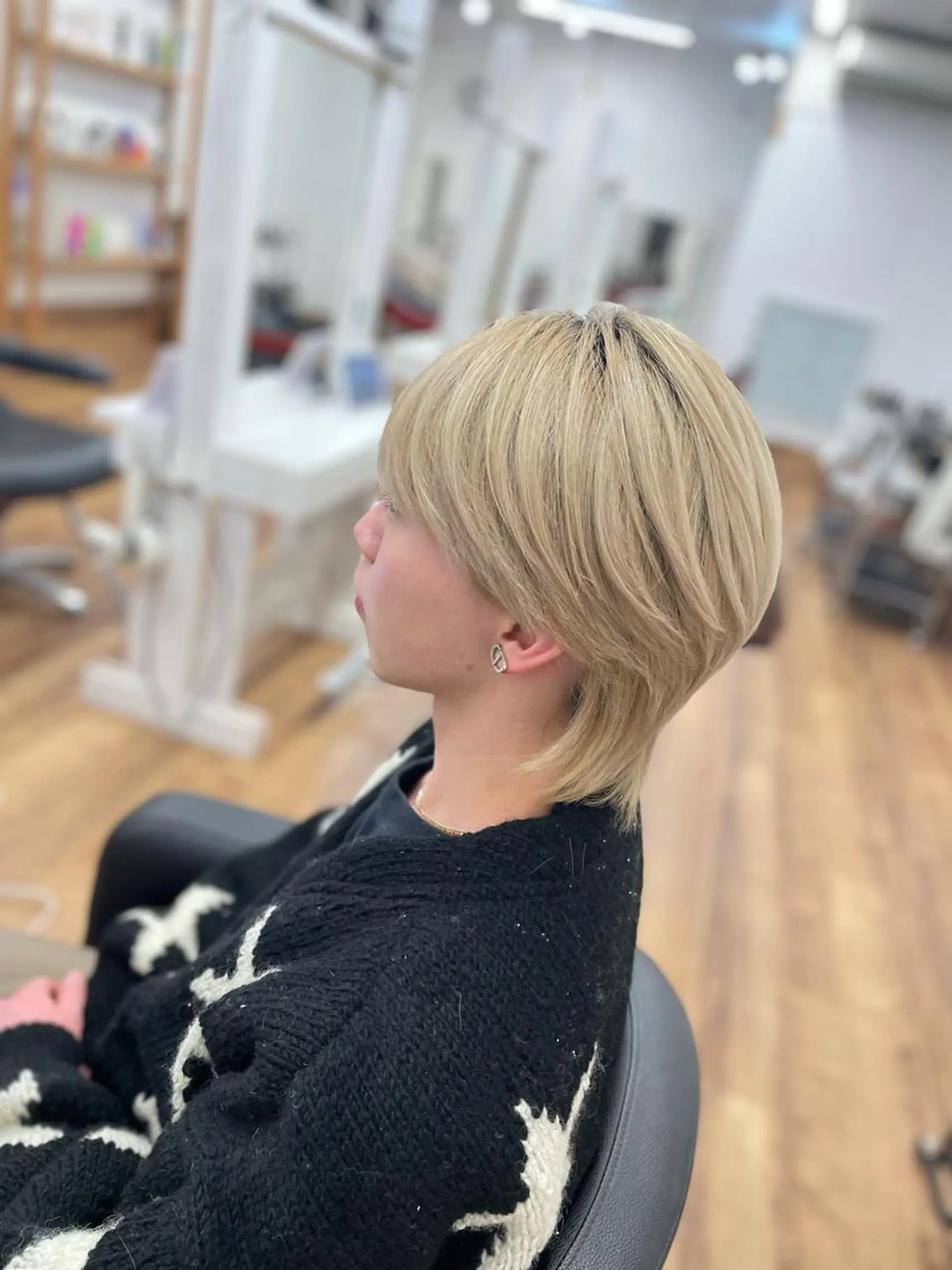 ショート メンズ マッシュ メンズウルフカット レイヤーカット ウルフカット カット エクステ/髪質改善/ rita/フルヤマのヘアスタイル