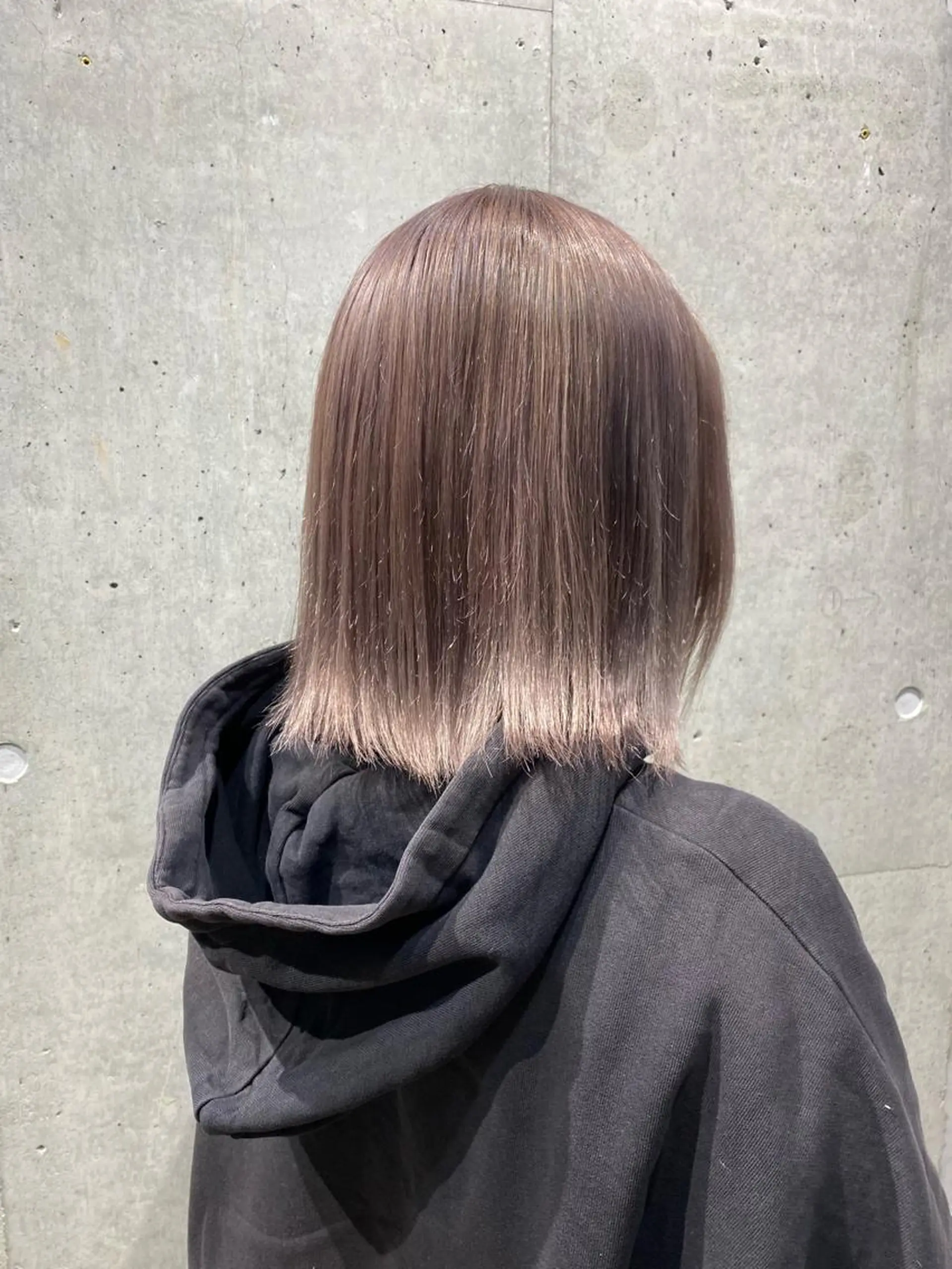 ミディアム カラー グレージュ ラベンダーカラー ラベンダーピンク ピンクカラー ヘアカラー トリートメント 🤍柔らかhair 🤍Kazu 🐩のヘアスタイル