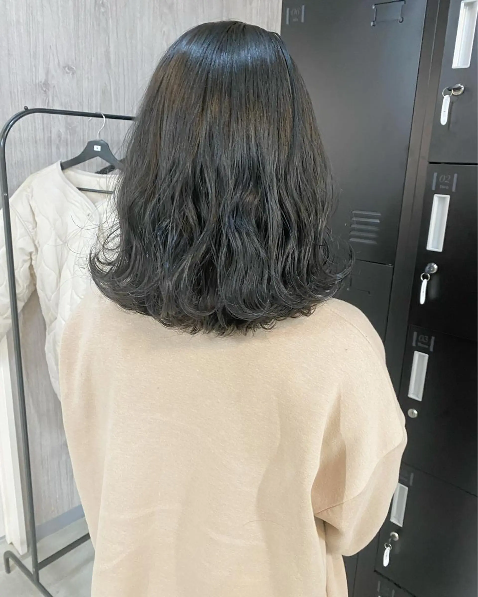 ミディアム GiseL アンリのヘアスタイル