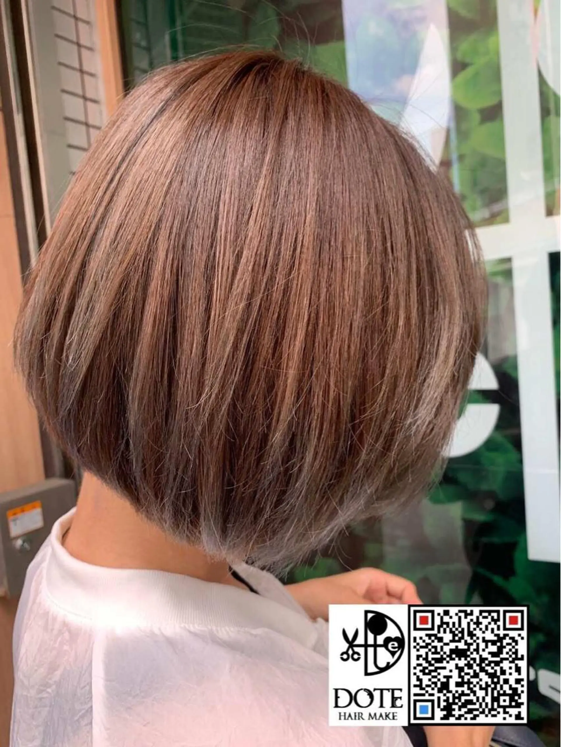 ショート カラー カット ヘアカラー Dote所属・薬師寺 優のヘアスタイル