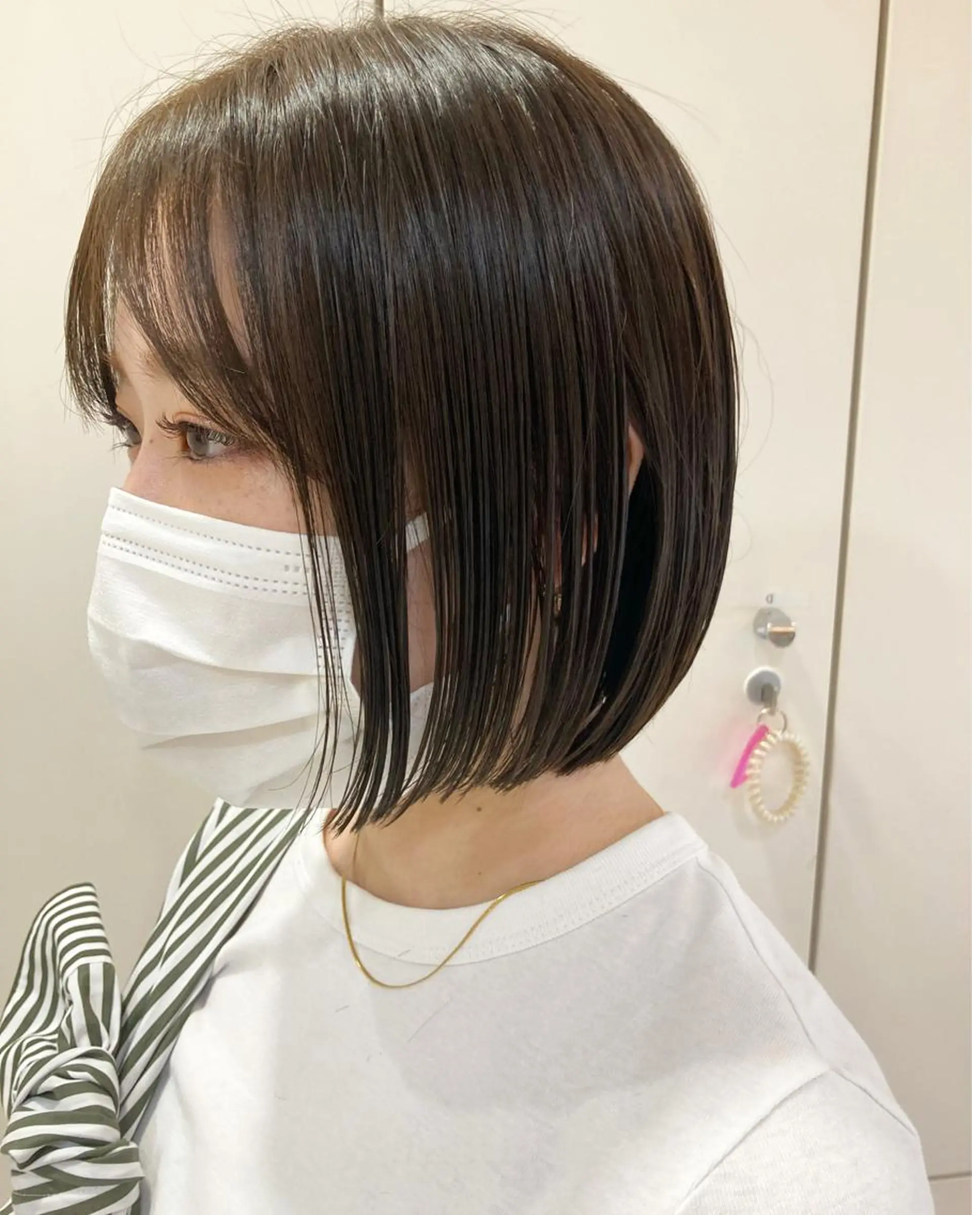 ショート カラー 永井 大希のヘアスタイル