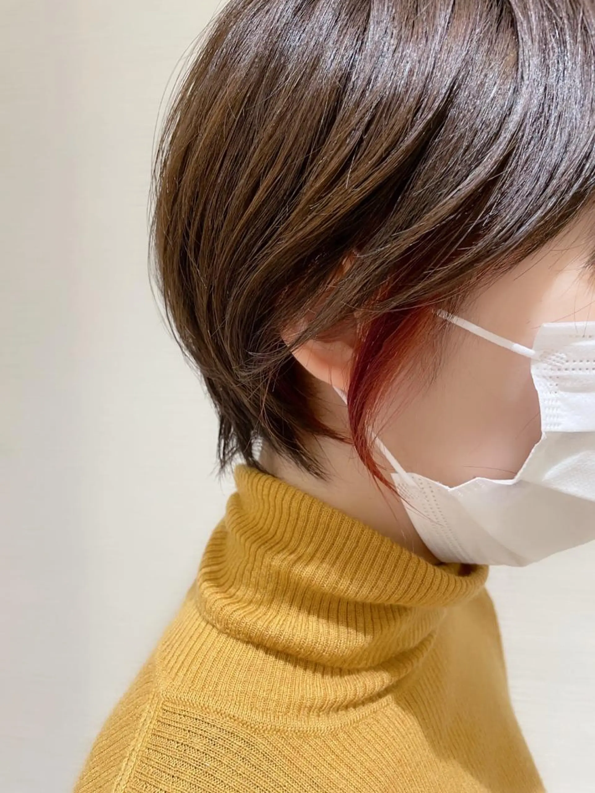 ショート カラー イヤリングカラー カット ヘアカラー ショート✂︎宮川 公透のヘアスタイル