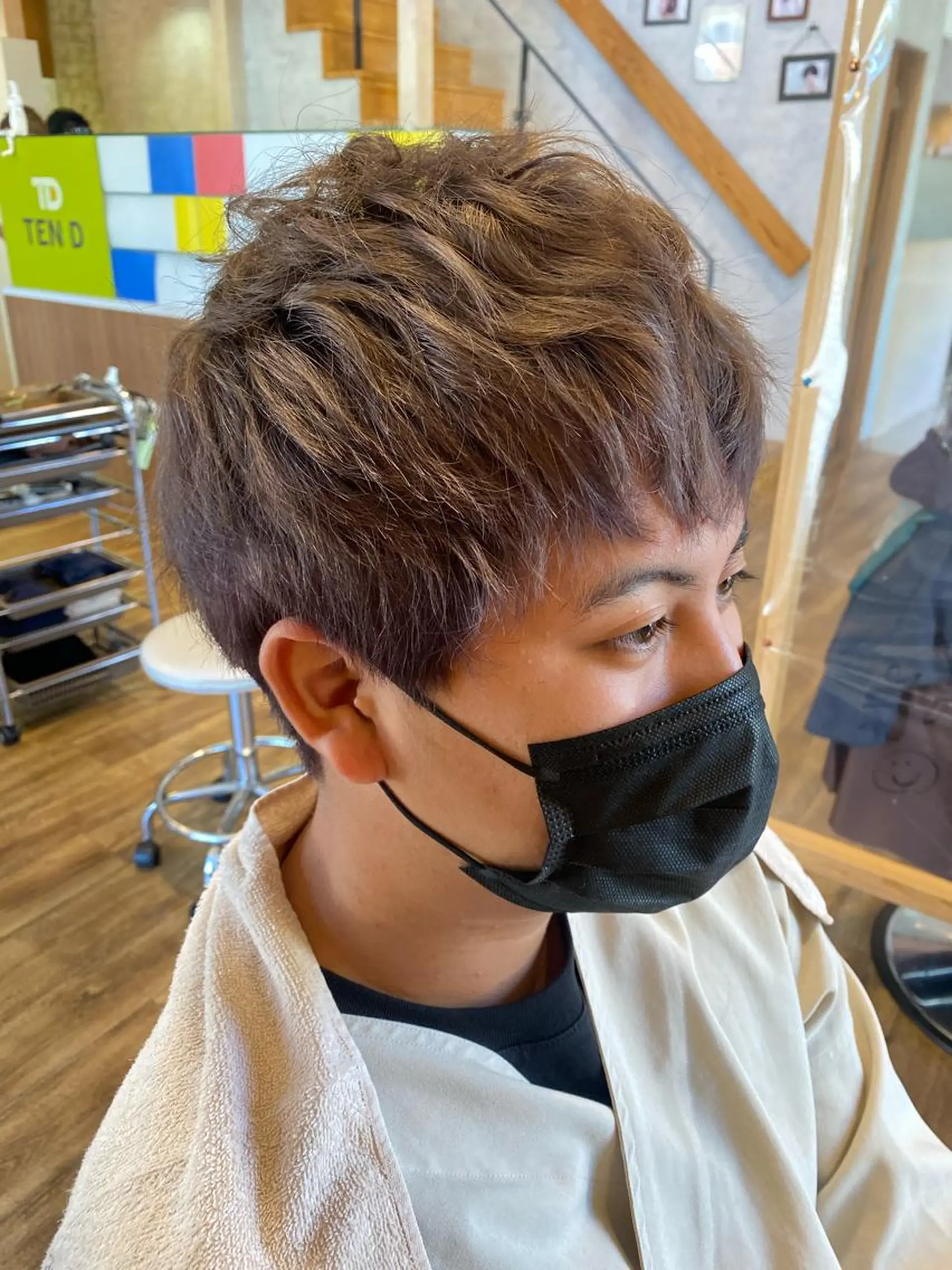 カラー メンズ メンズブリーチ ブリーチ 🌻井上 マリー🌻のヘアスタイル